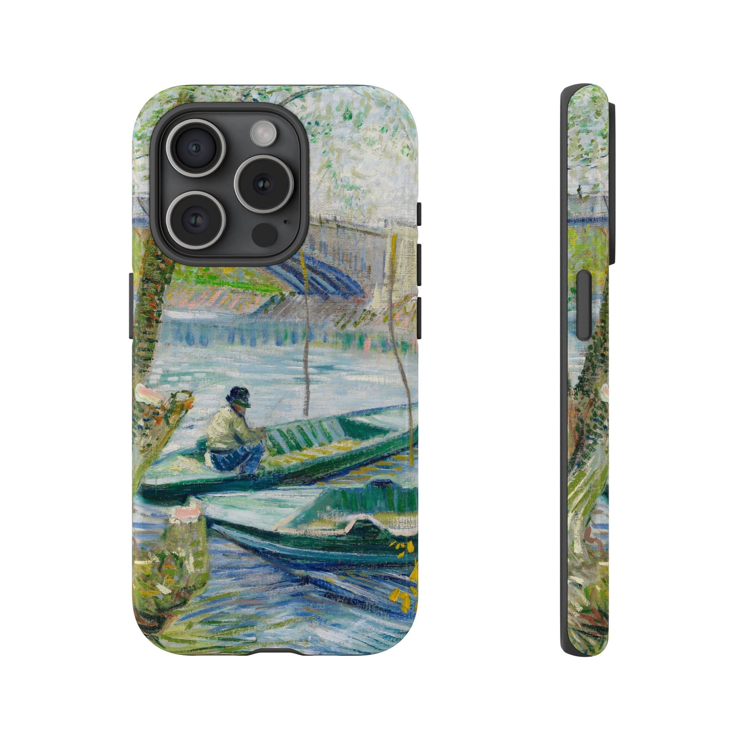 Vincent Van Gogh Fisherman Painting Phone Case - Art Case for iPhone, Samsung & Google Pixel