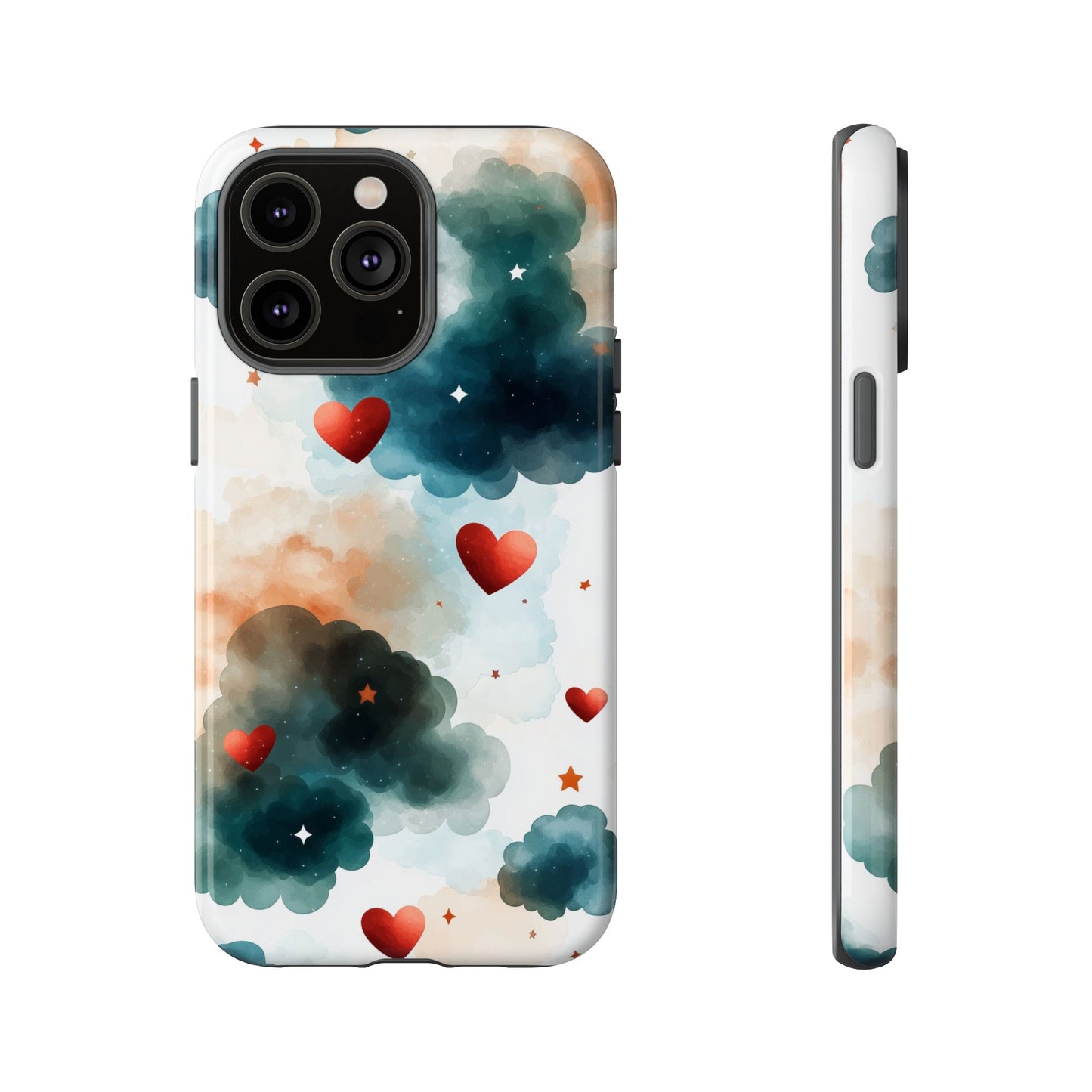 Celestial Heart Drift - Anime Aesthetic Phone Case for iPhone, Samsung, Google Pixel