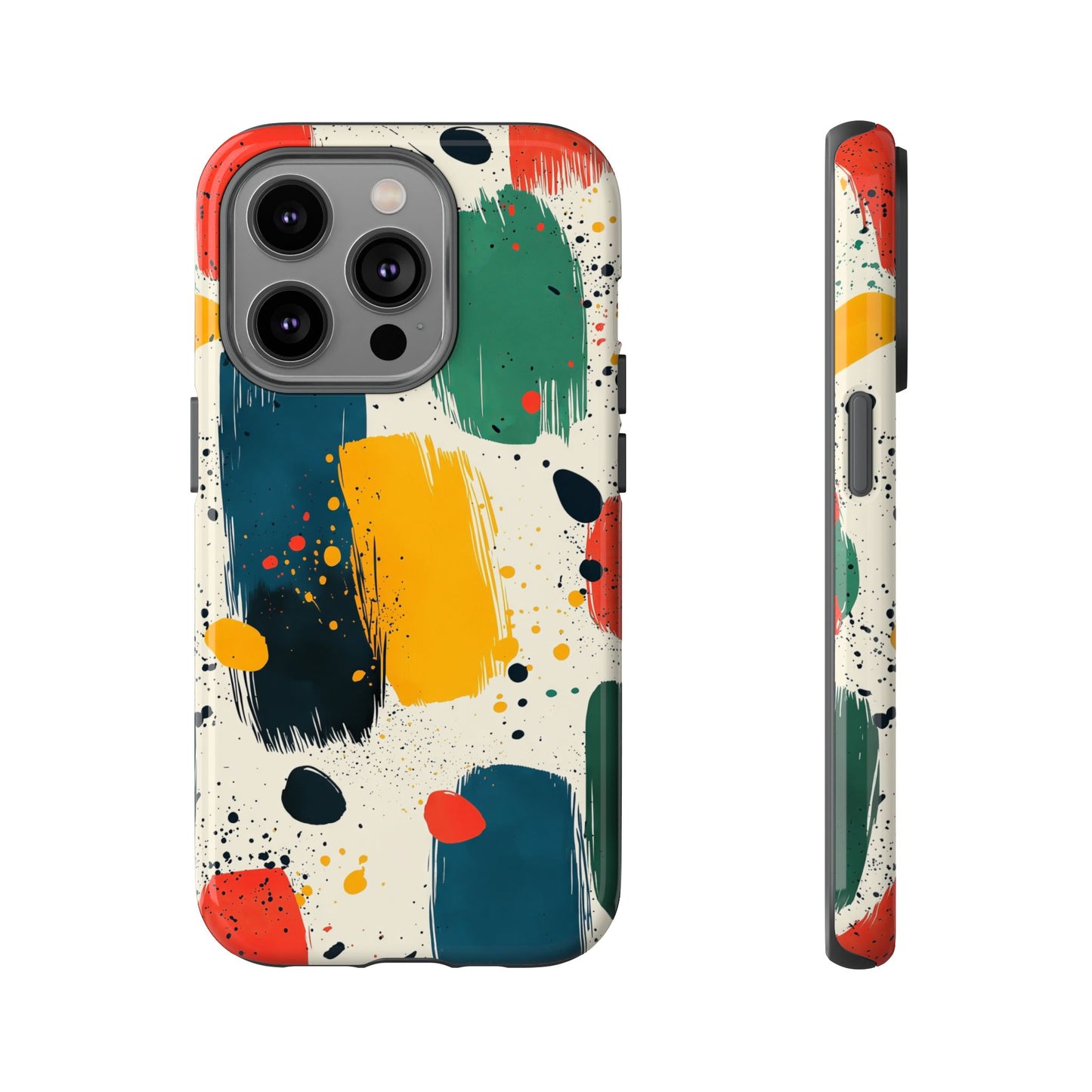 Modern Splash Art Phone Case for iPhone, Samsung & Pixel