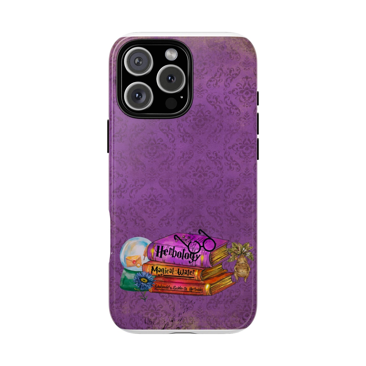 Herbology, Magical Water Witchy Phone Case for iPhone, Samsung & Google Pixel, Books Lover Gift