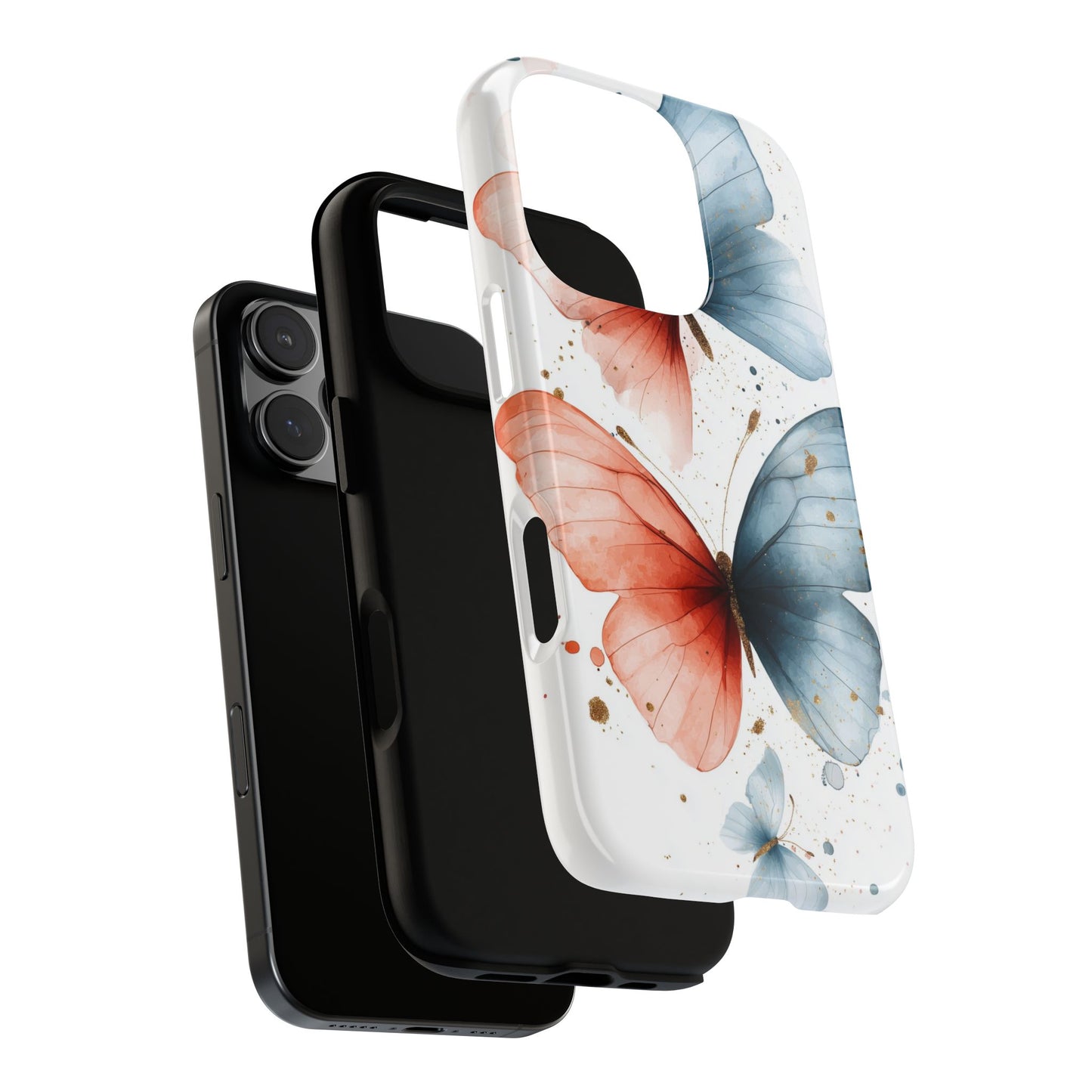 Golden Wings" – Elegant Butterfly Art Case for iPhone, google Pixel & Samsung