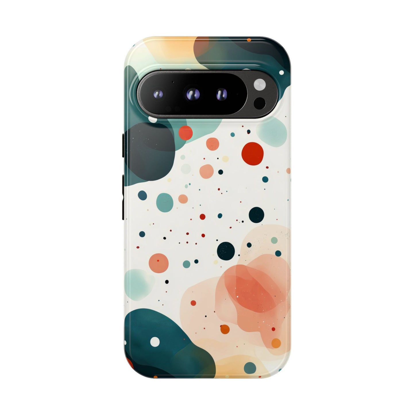 Cosmic Bloom – Abstract Orb Pattern Phone Case – iPhone, Google Pixel, Samsung