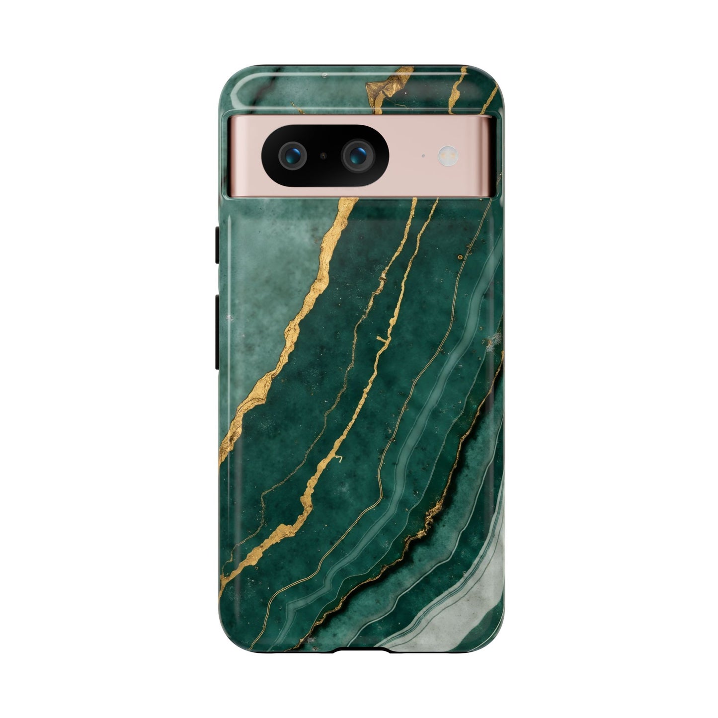 Jade Green Marble Case Design