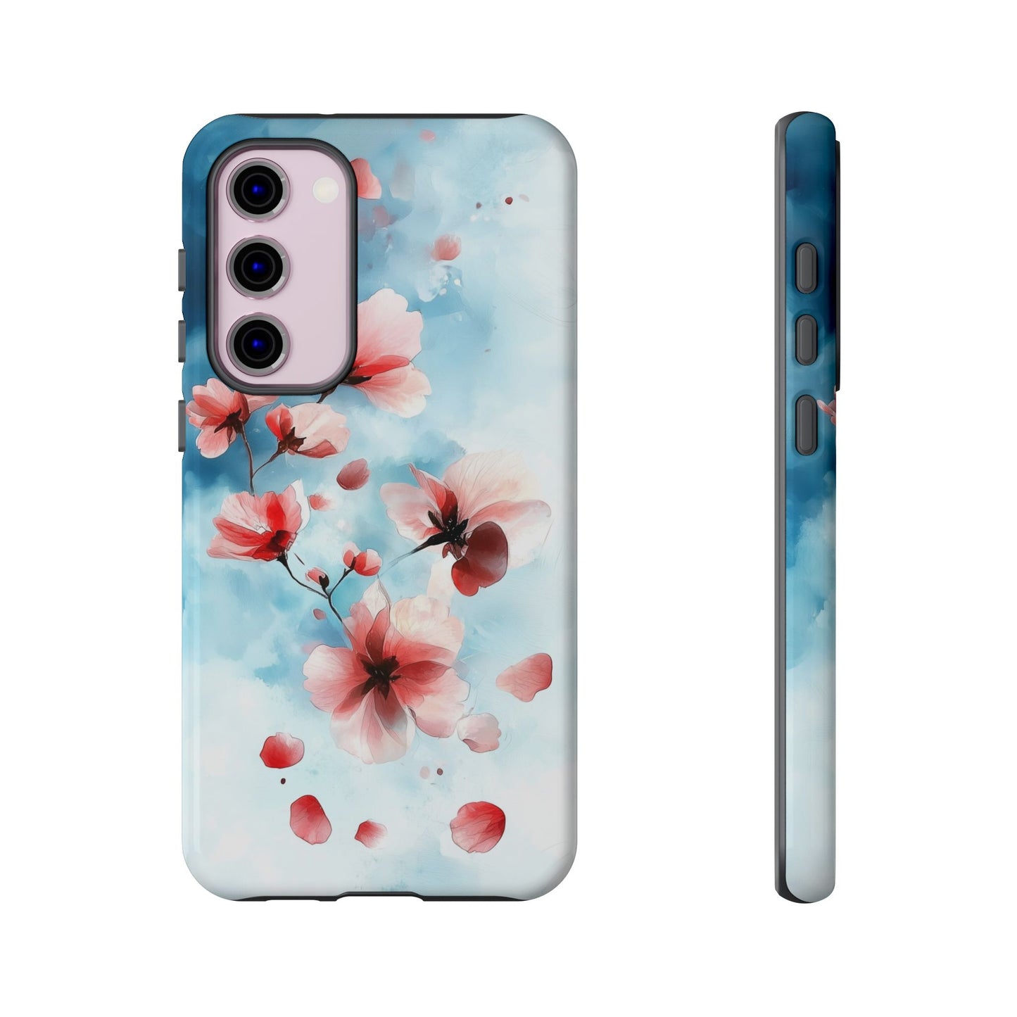 Petal Whispers Watercolor Phone Case for iPhone, google Pixel & Samsung