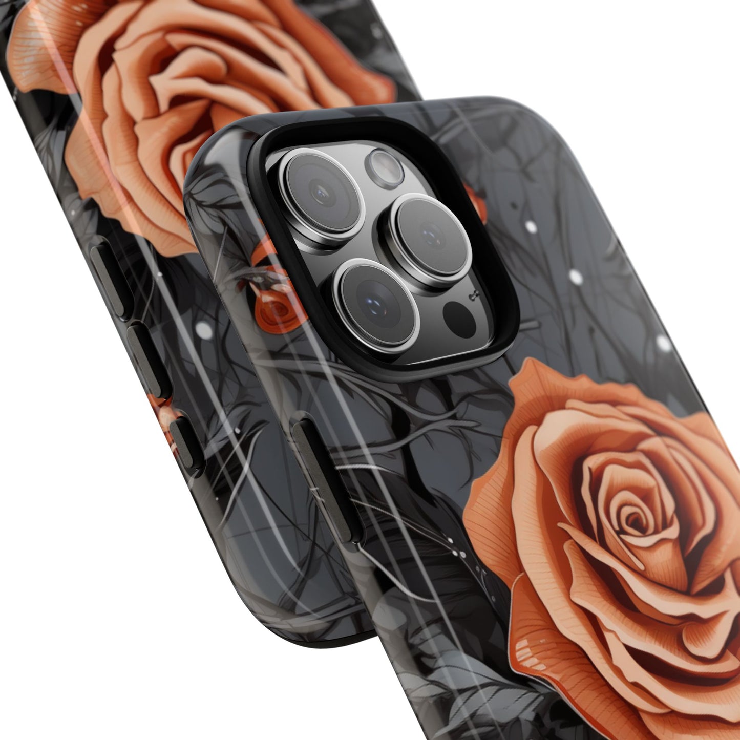 Mystic Noir Rose Mobile Case