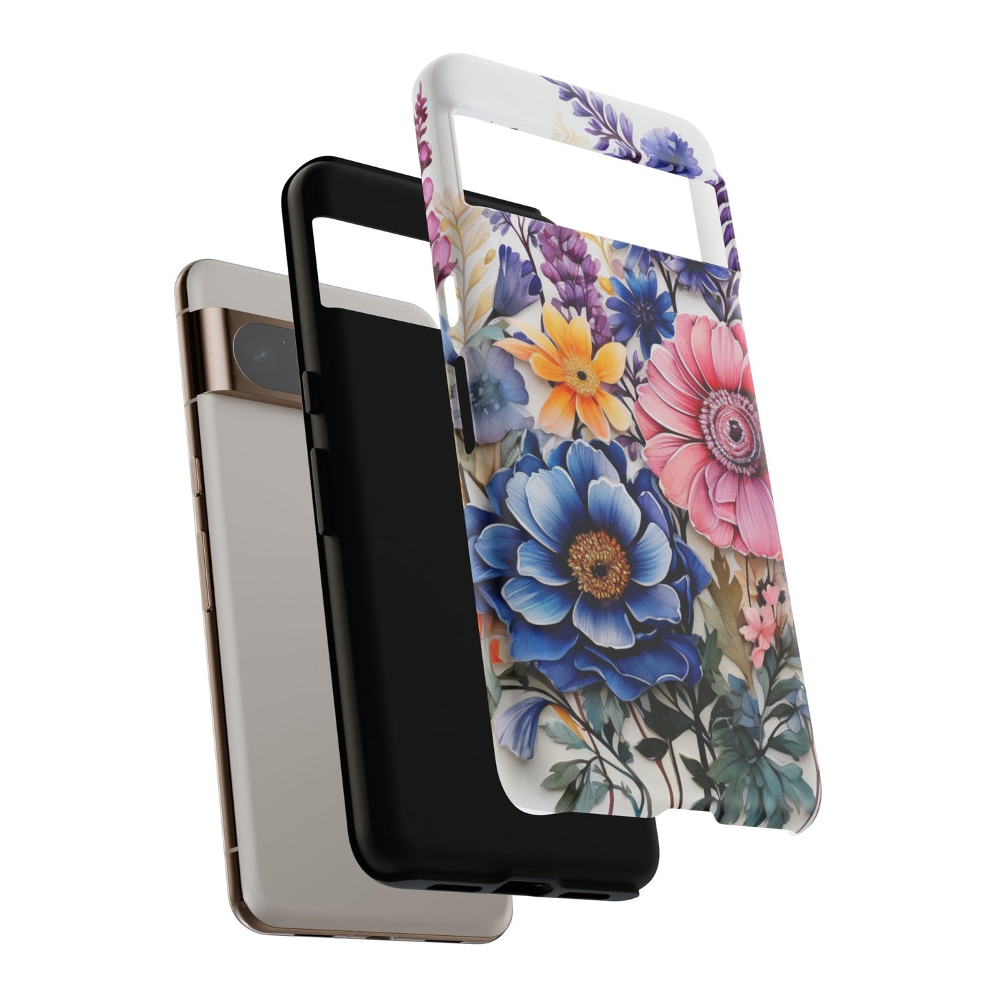 Elegant Floral Bouquet Mobile Case – Vibrant Botanical Art