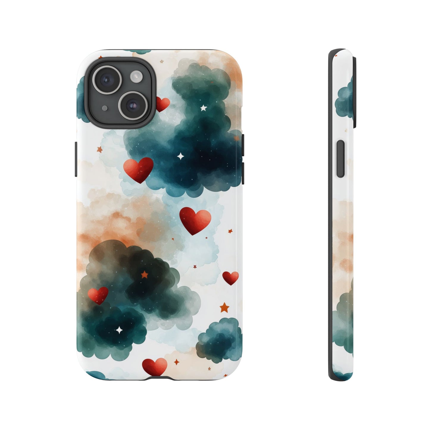 Celestial Heart Drift - Anime Aesthetic Phone Case for iPhone, Samsung, Google Pixel