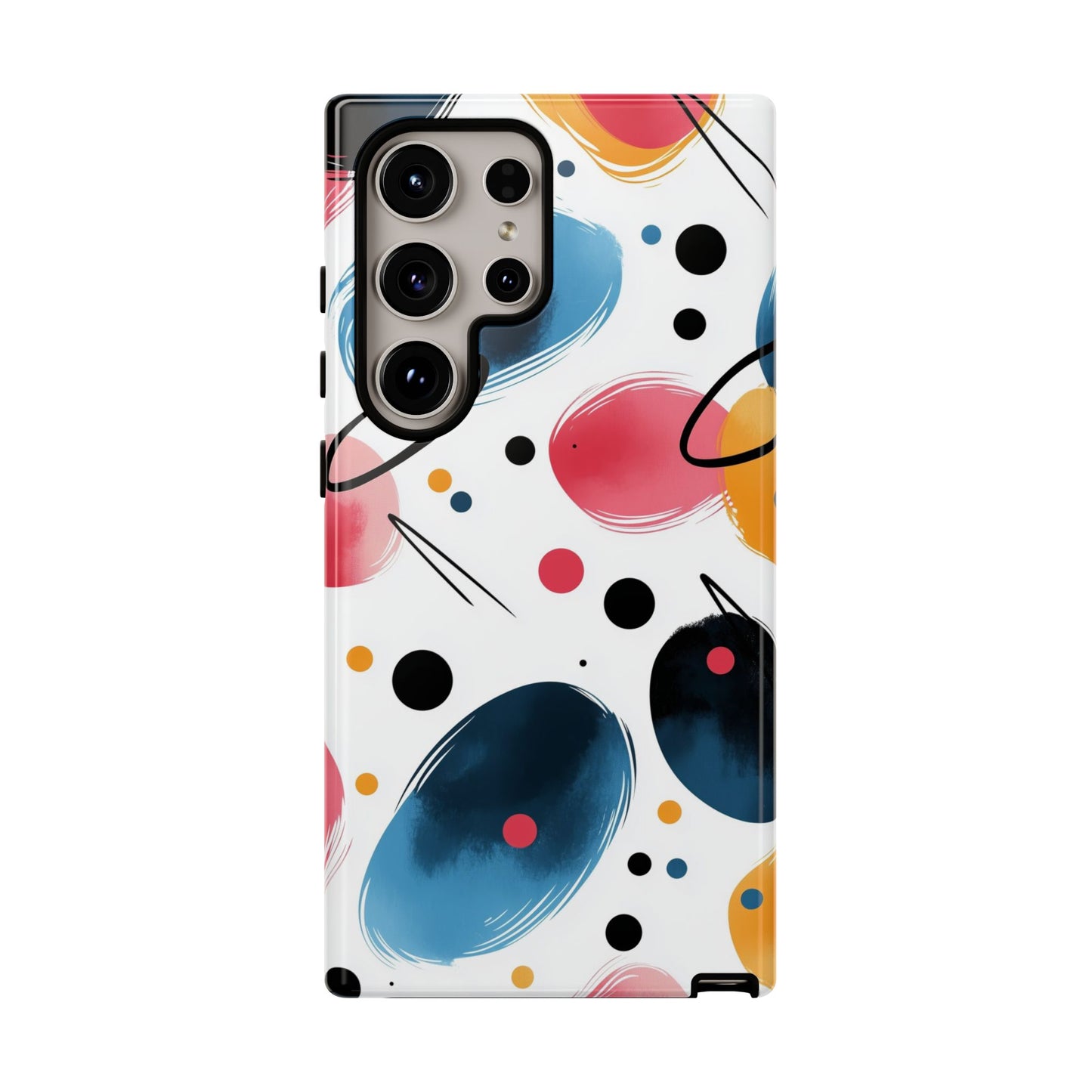 Retro Memphis Vibes – Abstract Art Phone Case for iPhone, google Pixel & Samsung