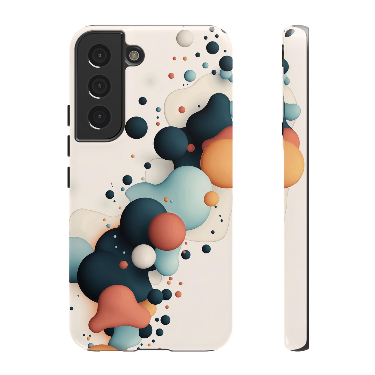 Bubble Rush – Abstract Burst Phone Case for iPhone, Samsung & Pixel