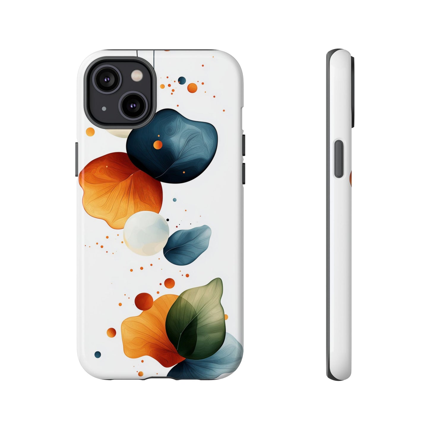 Orbital Bloom – Abstract Nature-Inspired Phone Case for iPhone, Google Pixel, Samsung