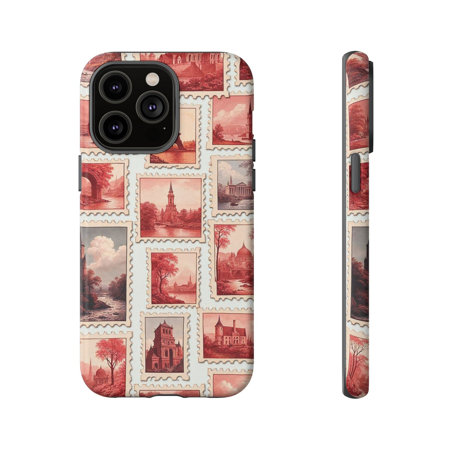 Vintage Postcard Stamps Phone Case