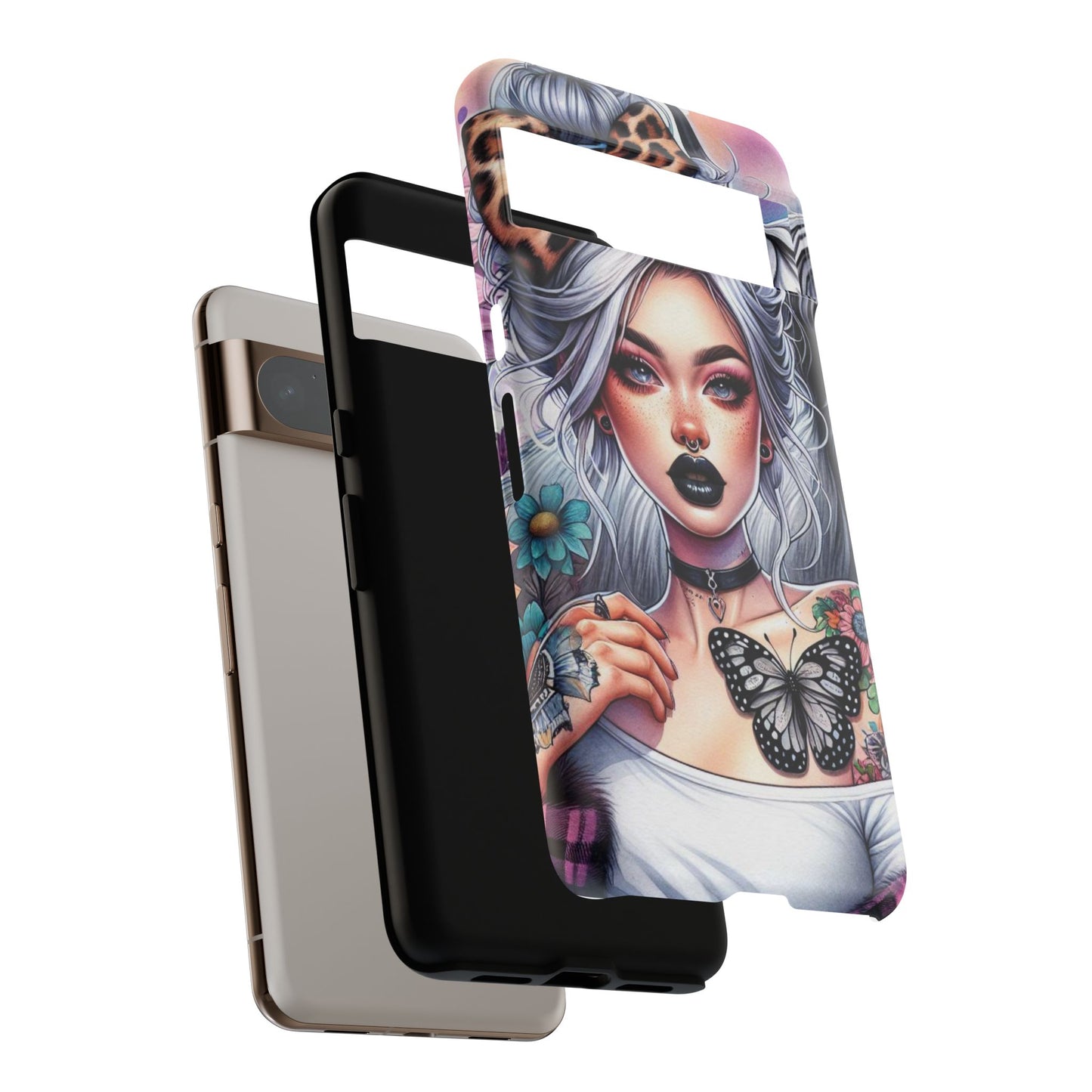 Wild Spirit – Gothic Chic & Nature Fusion Mobile Cover