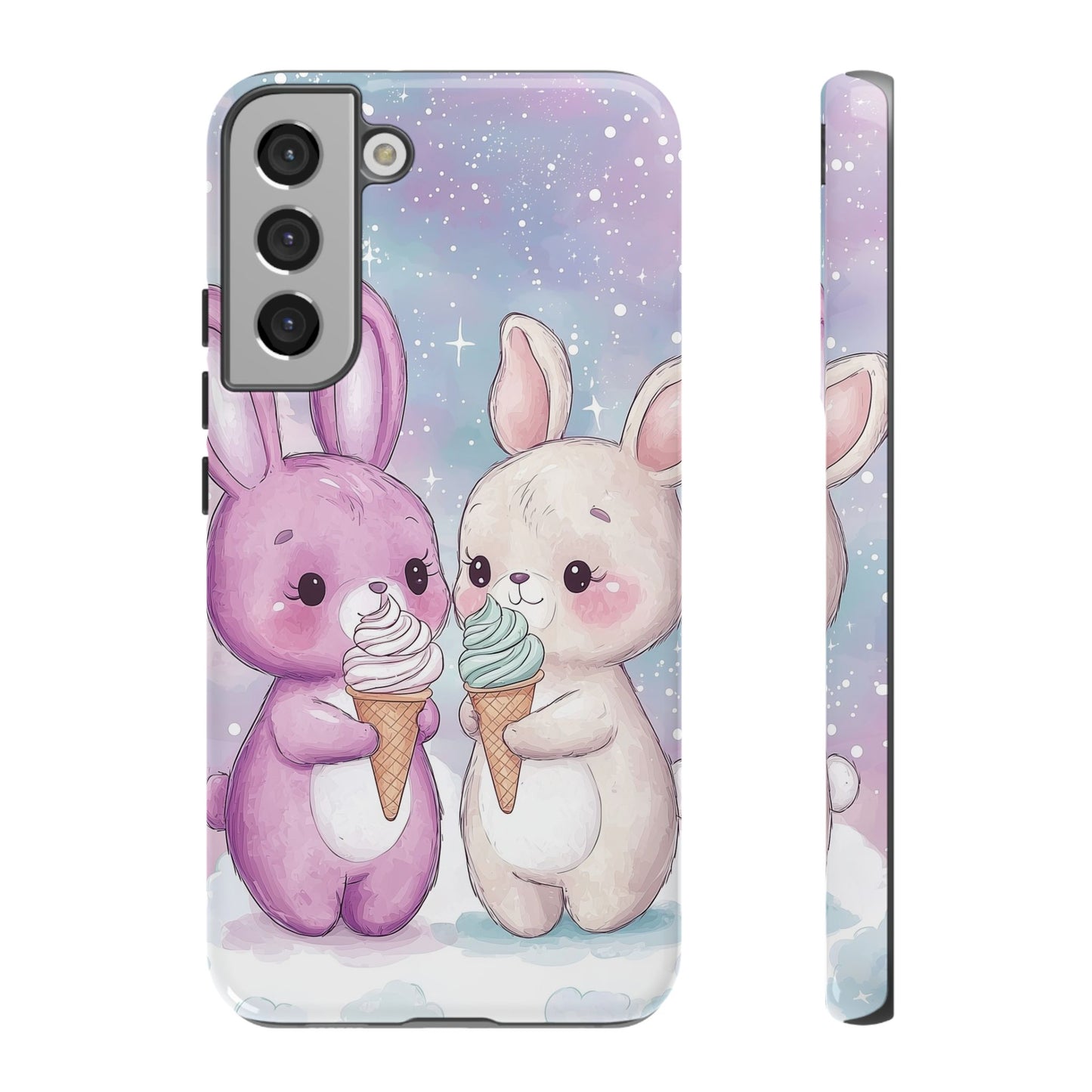 Sweet Bunny Bliss - Kawaii Anime Phone Case for iPhone, Samsung, Google Pixel