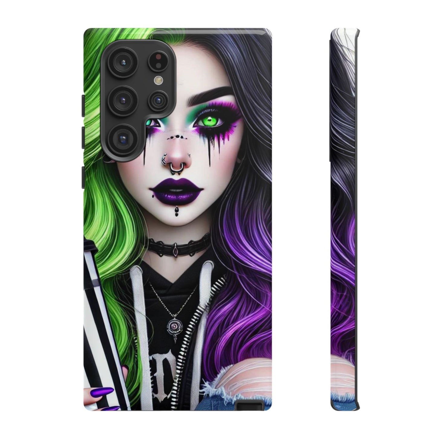 Neon Nightmare – Gothic Punk & Alternative Aesthetic Mobile Cover