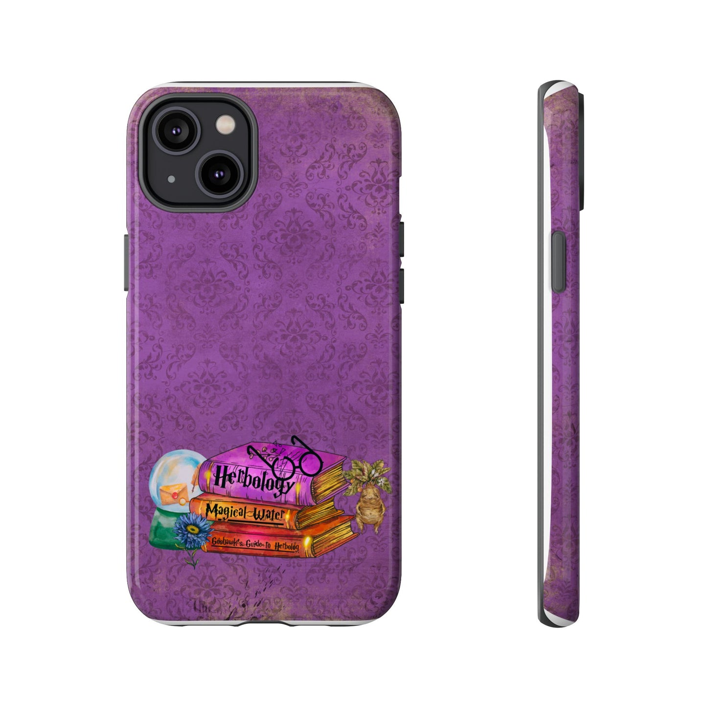 Herbology, Magical Water Witchy Phone Case for iPhone, Samsung & Google Pixel, Books Lover Gift