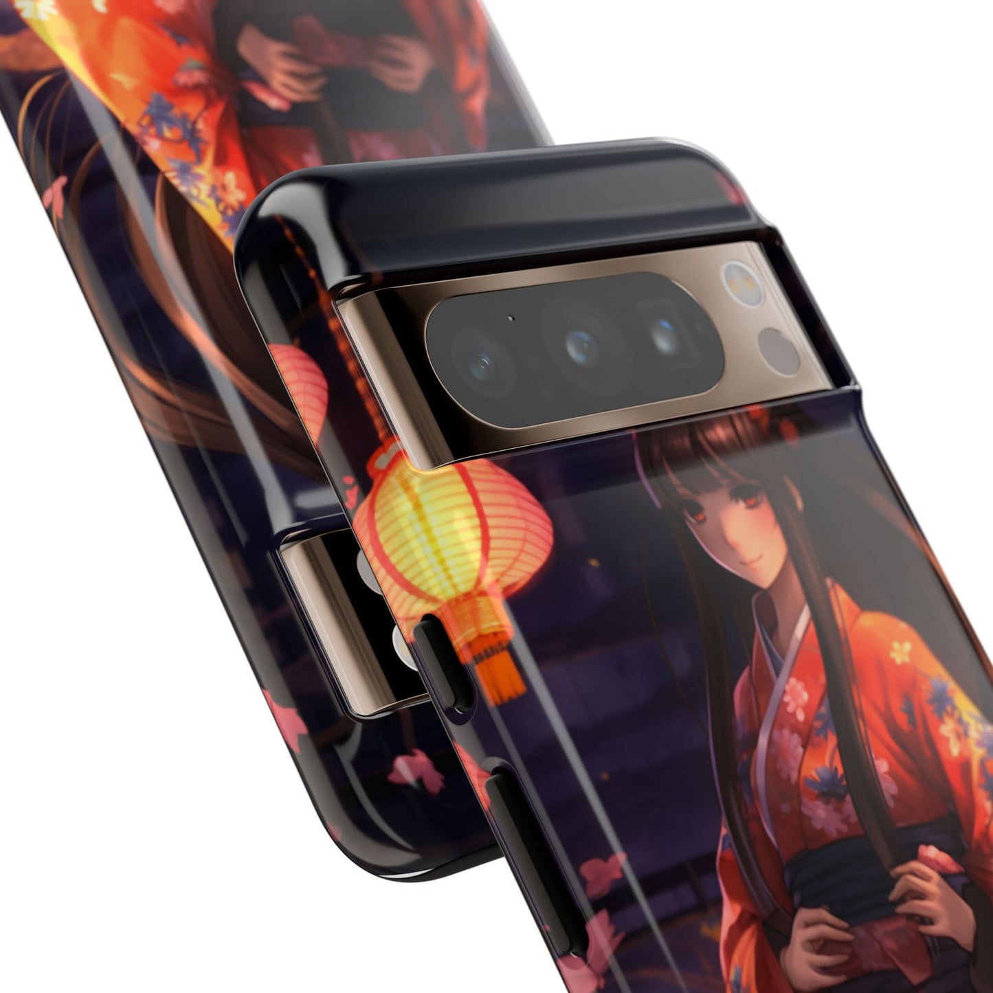 Anime Girl Phone Case - Cute Aesthetic Cover for iPhone, Samsung & Google Pixel, Girly Phone Case, Kawaii Phone Case, Anime Lover Gift