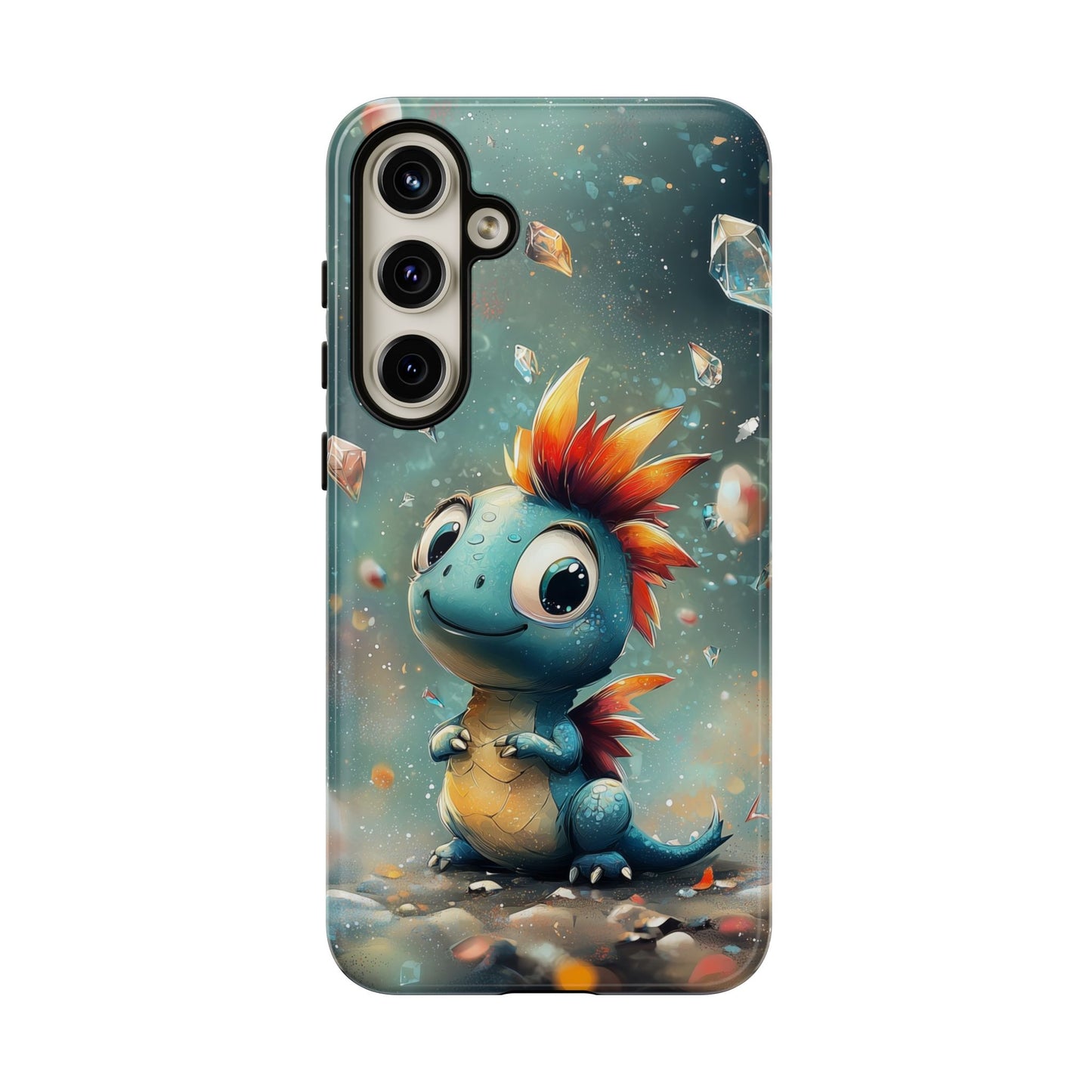 Crystal Hatchling β Enchanted Baby Dragon Phone Case for iPhone, Samsung, Google Pixel