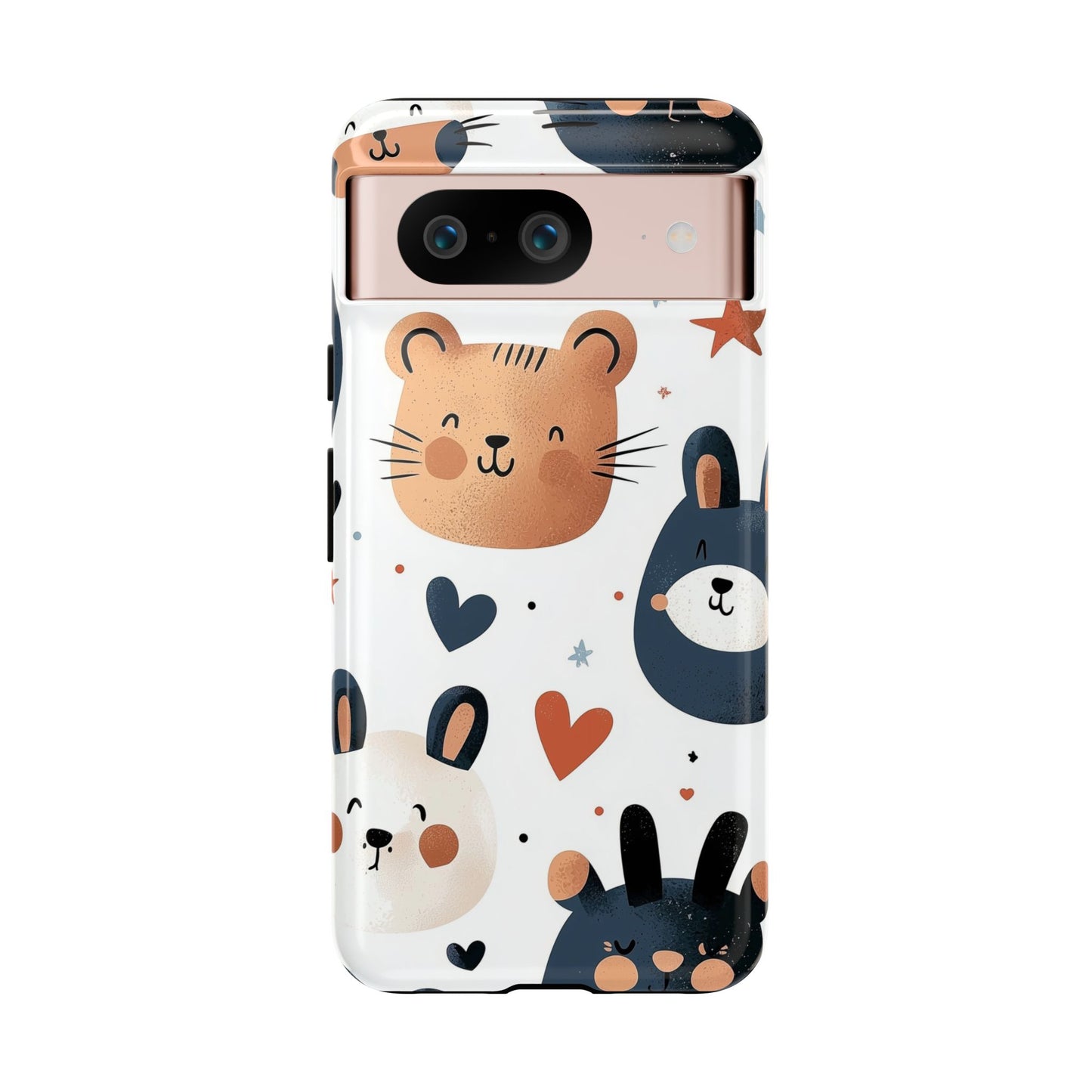 Cute Critters Anime Phone Case for iPhone, Samsung, Google Pixel