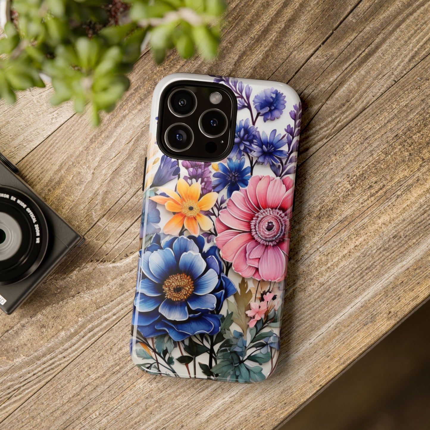 Elegant Floral Bouquet Mobile Case – Vibrant Botanical Art