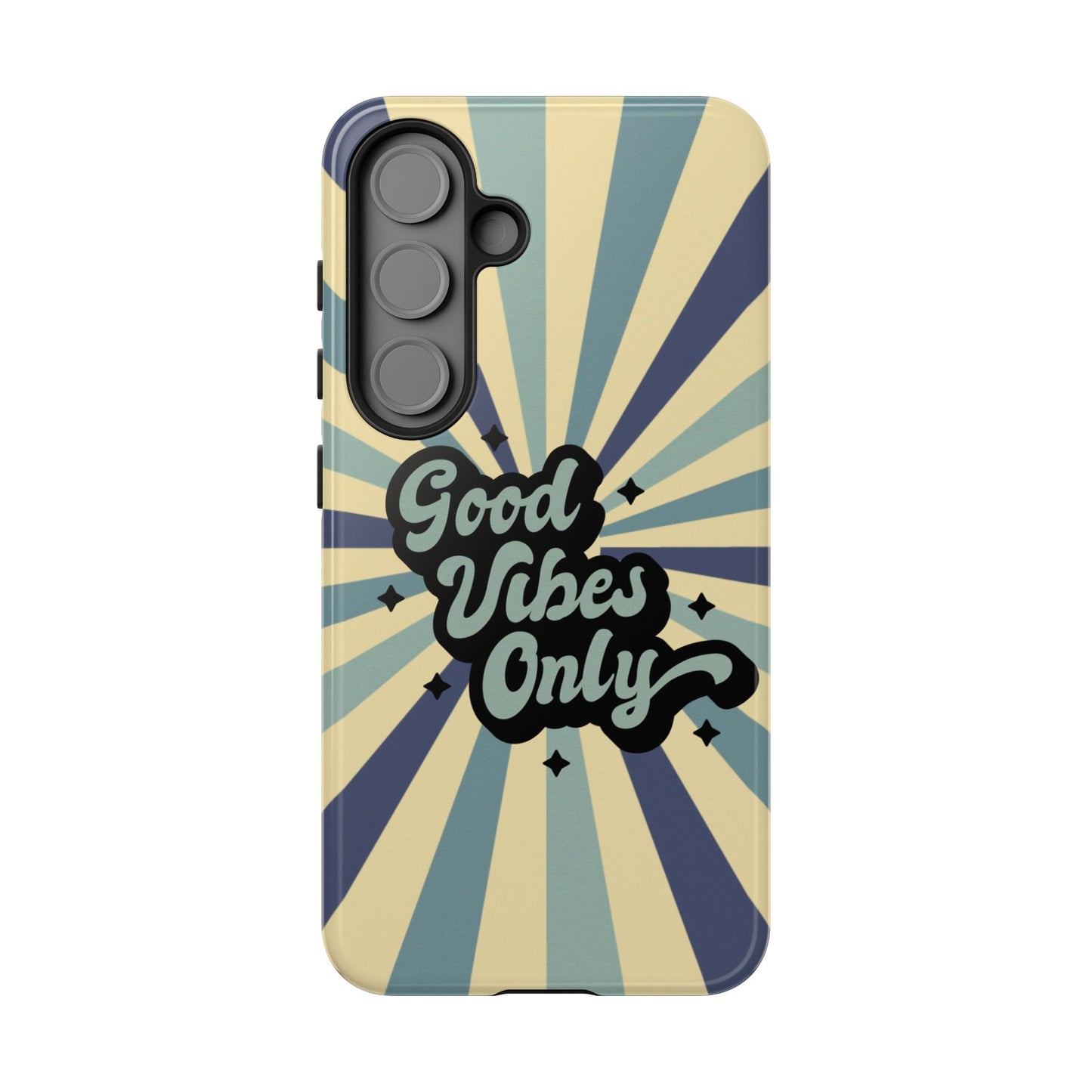 Retro "Good Vibes Only" Phone Case β Vintage Aesthetic for iPhone, Samsung & Google Pixel