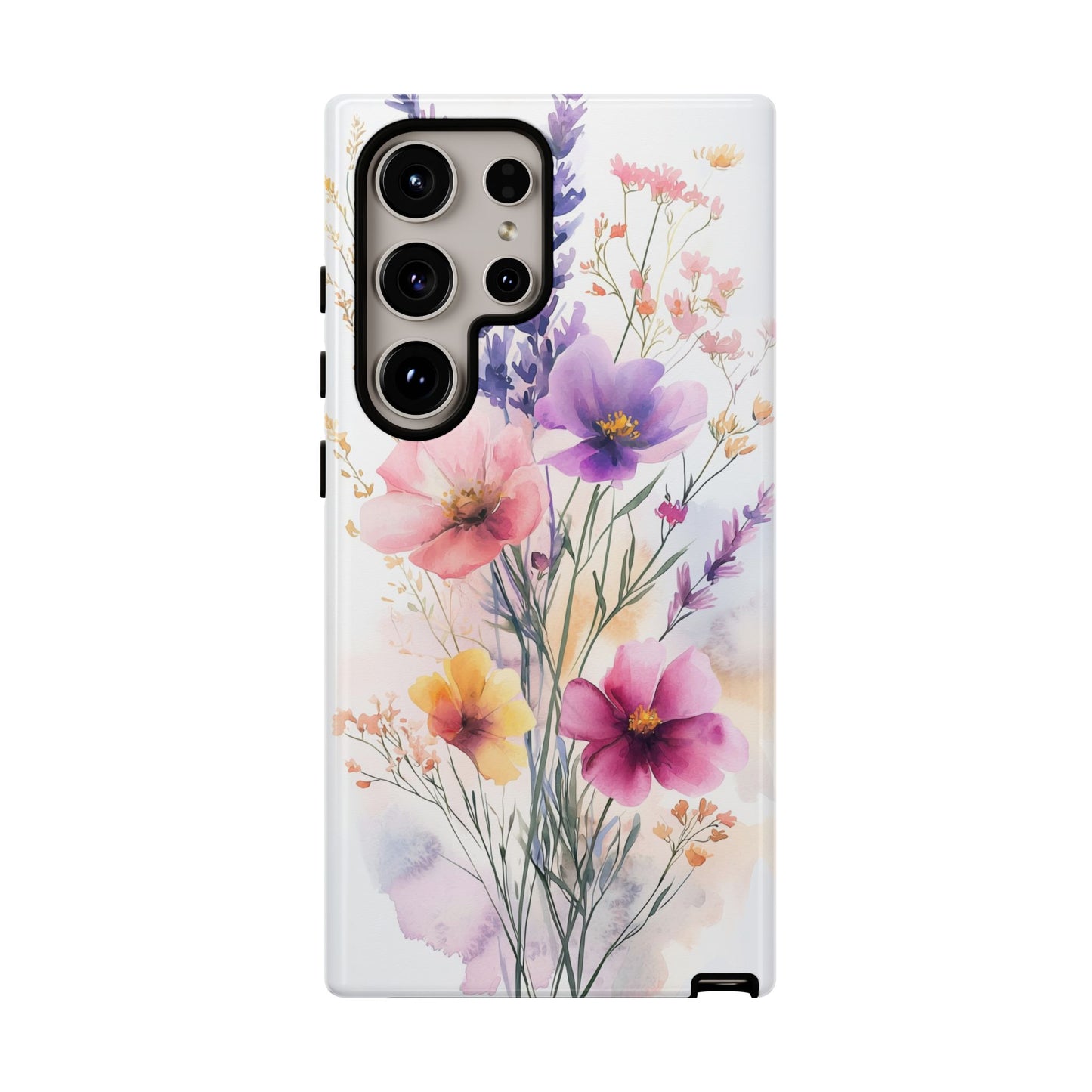 Blooming Meadow Watercolor Phone Case for iPhone, google Pixel & Samsung
