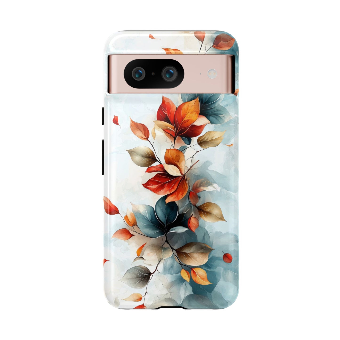 Whispering Leaves | Elegant Watercolor Floral Phone Case