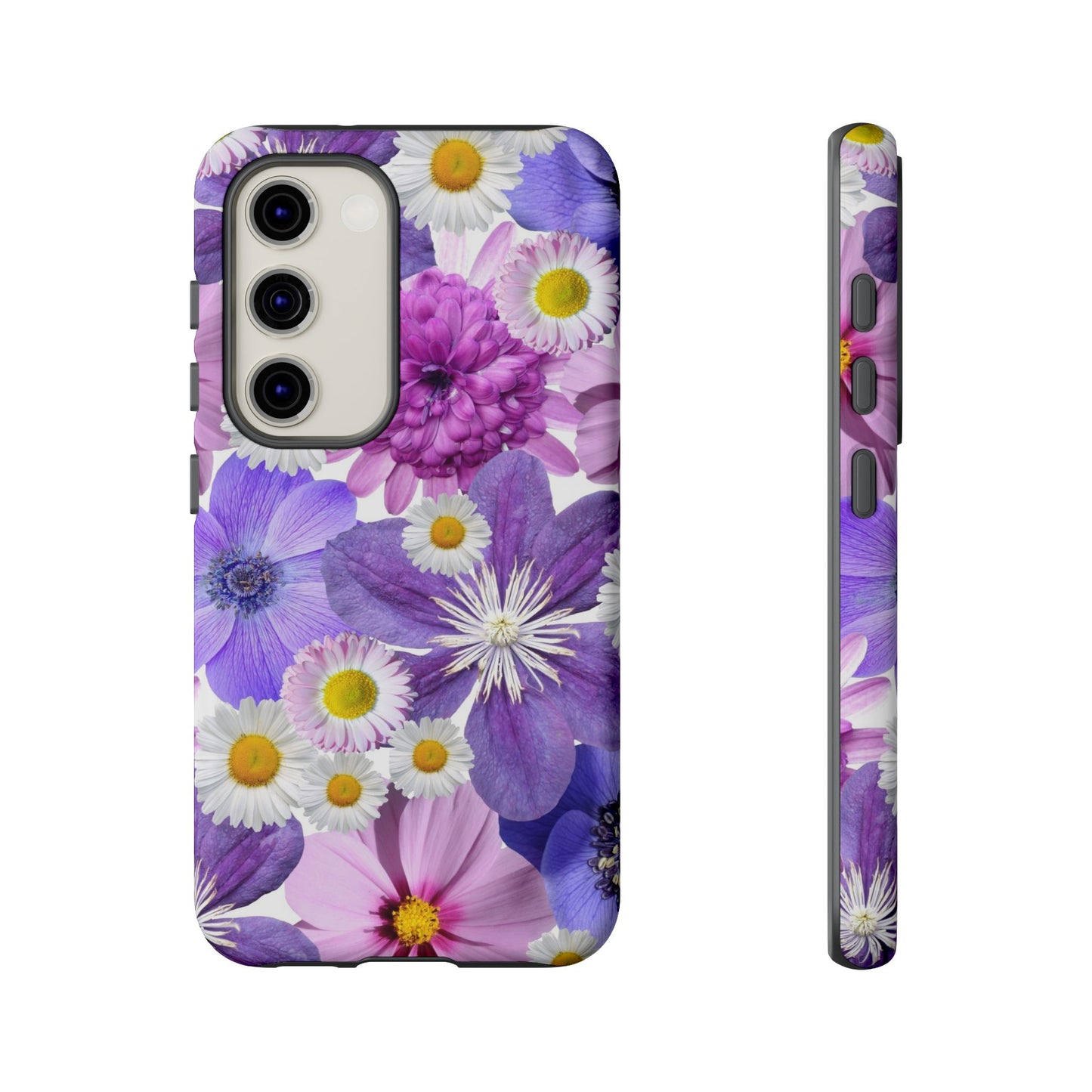 Lavender Blossom Floral Mobile Case