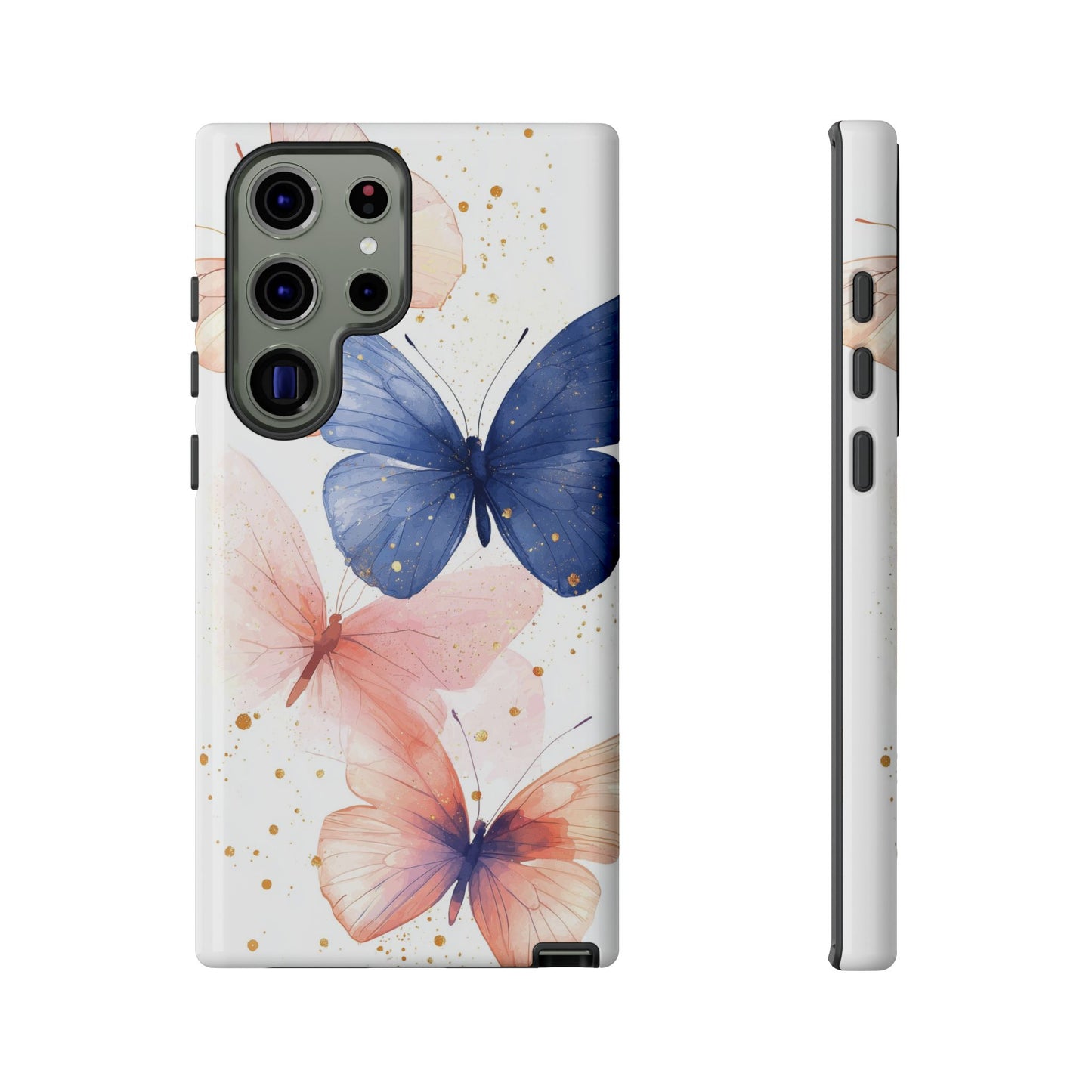 Papillon Glow" – Watercolor Butterfly Case for iPhone, google Pixel & Samsung