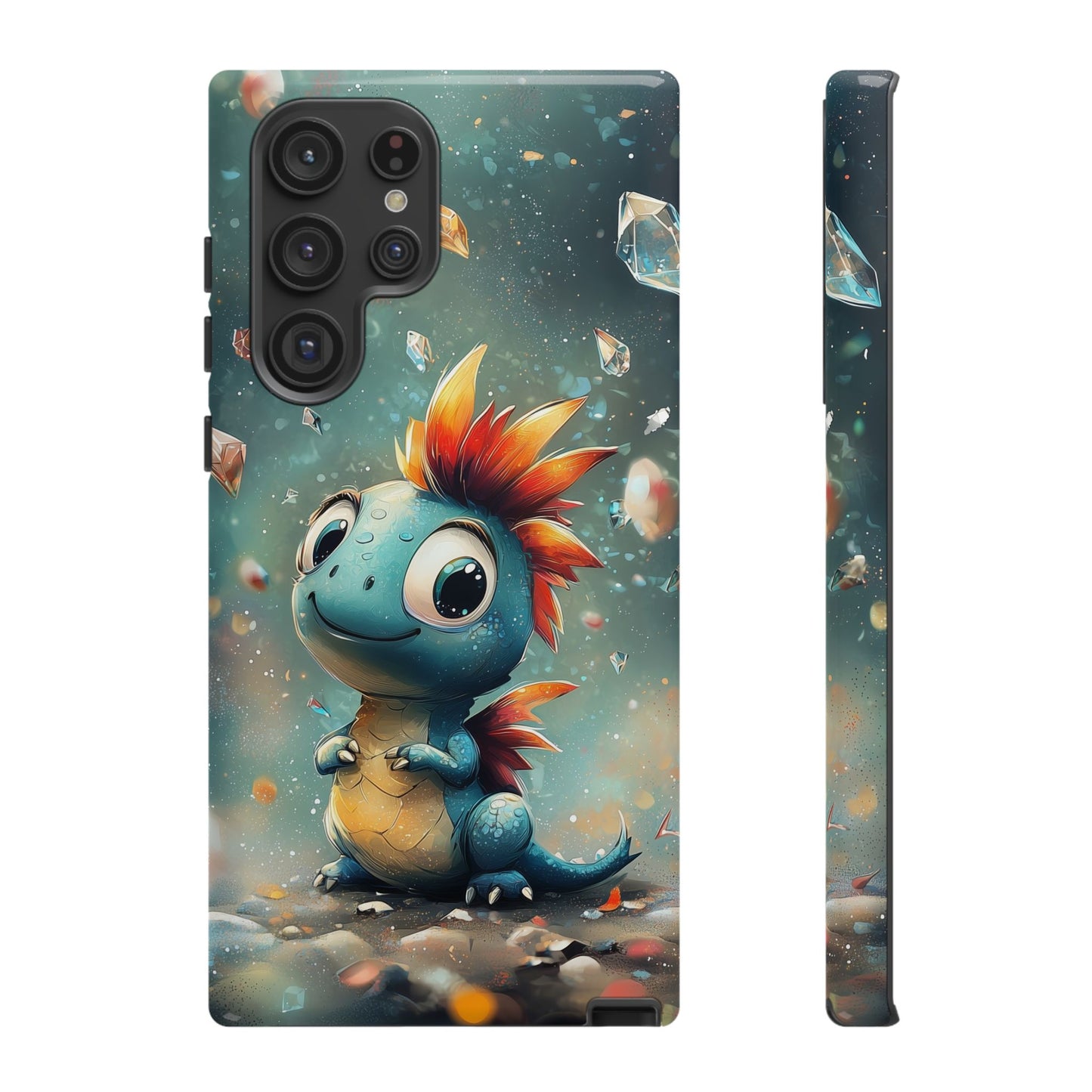 Crystal Hatchling β Enchanted Baby Dragon Phone Case for iPhone, Samsung, Google Pixel