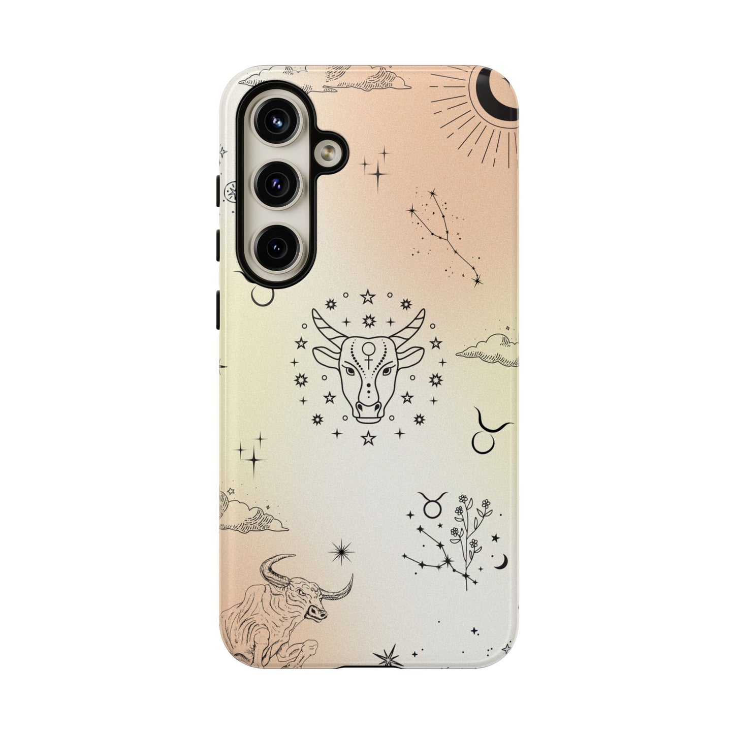 Taurus Zodiac Sign Phone Case β Elegant & Earthy Style for iPhone, Samsung & Google Pixel