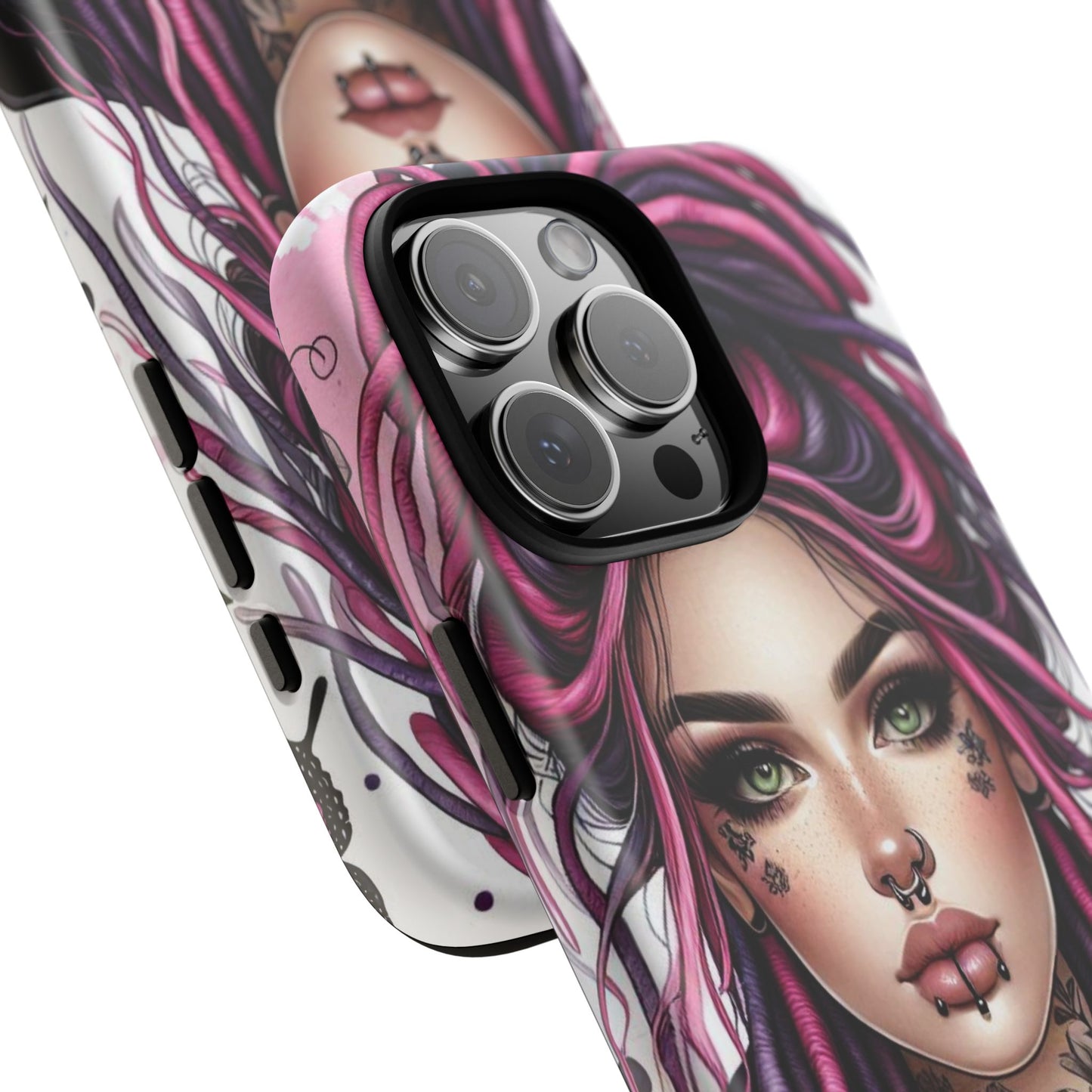 Neon Gothic Beauty Mobile Case