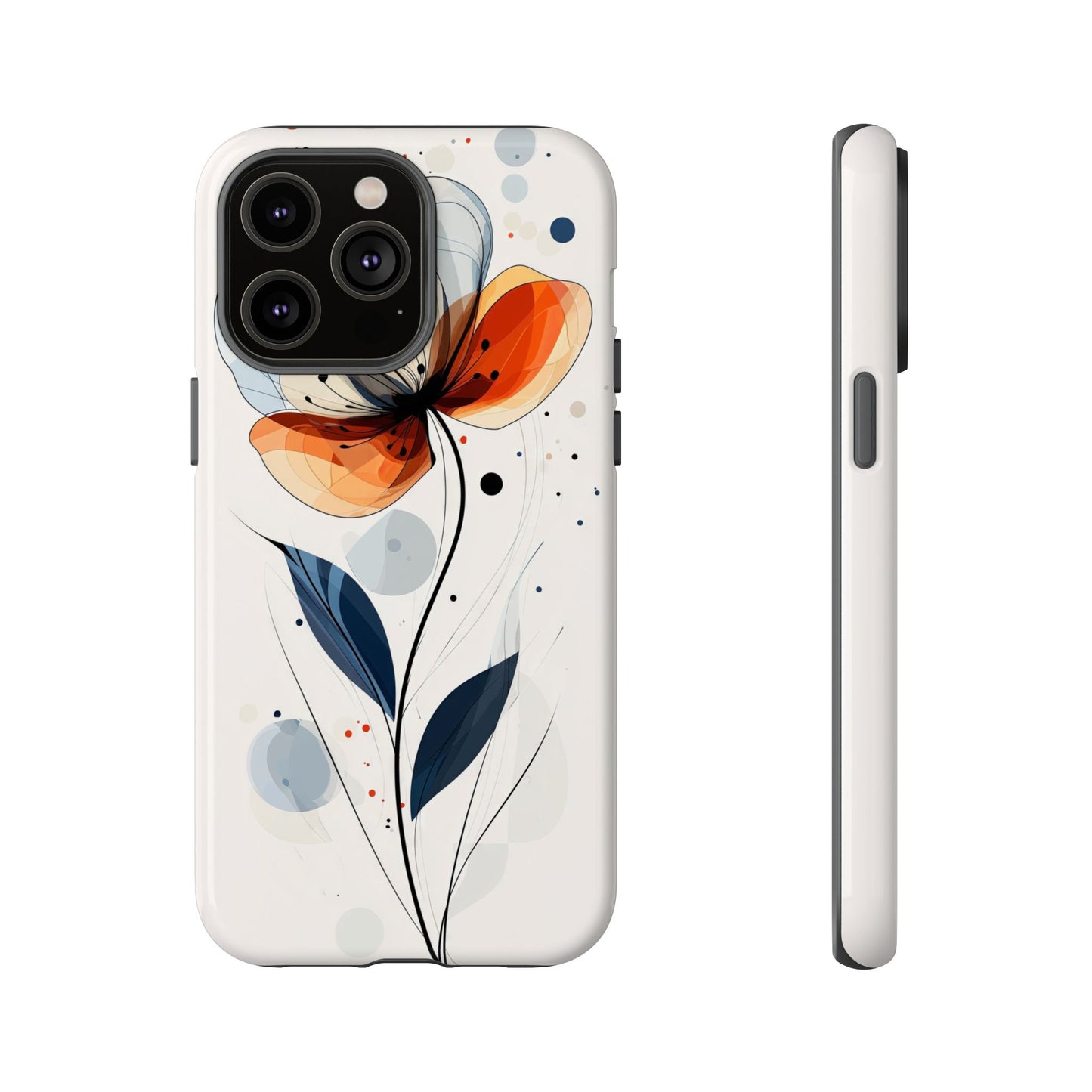 Bloom in Motion – Artistic Floral Phone Case for iPhone, Pixel & Samsung