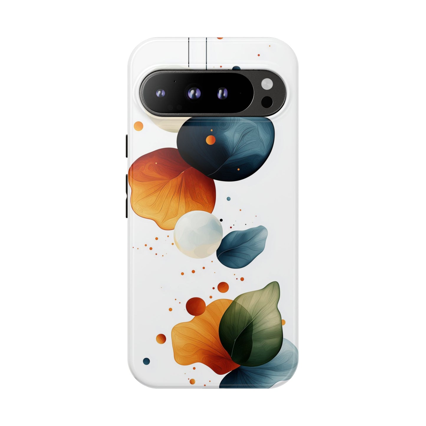 Orbital Bloom – Abstract Nature-Inspired Phone Case for iPhone, Google Pixel, Samsung