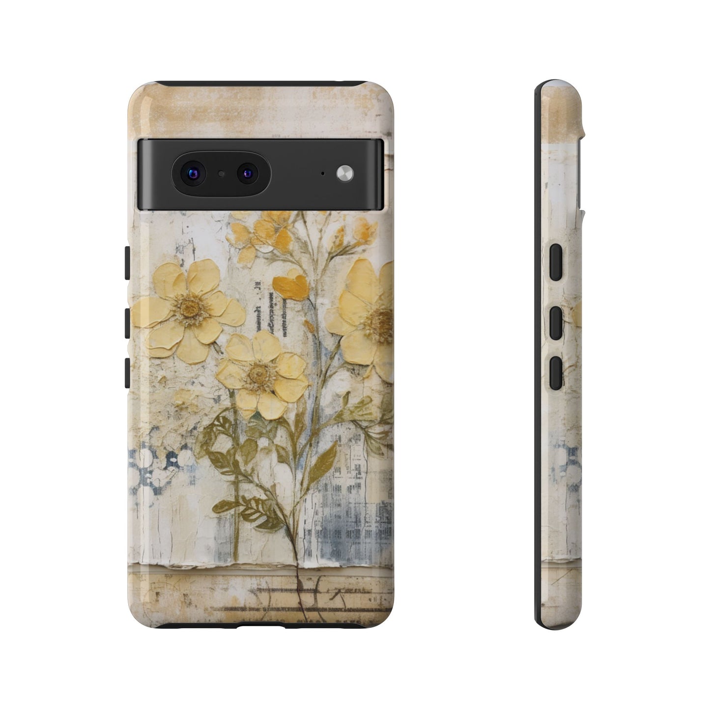 Vintage Botanical Floral Mobile Case
