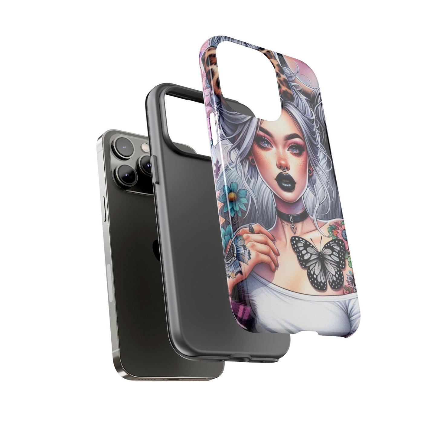 Wild Spirit – Gothic Chic & Nature Fusion Mobile Cover