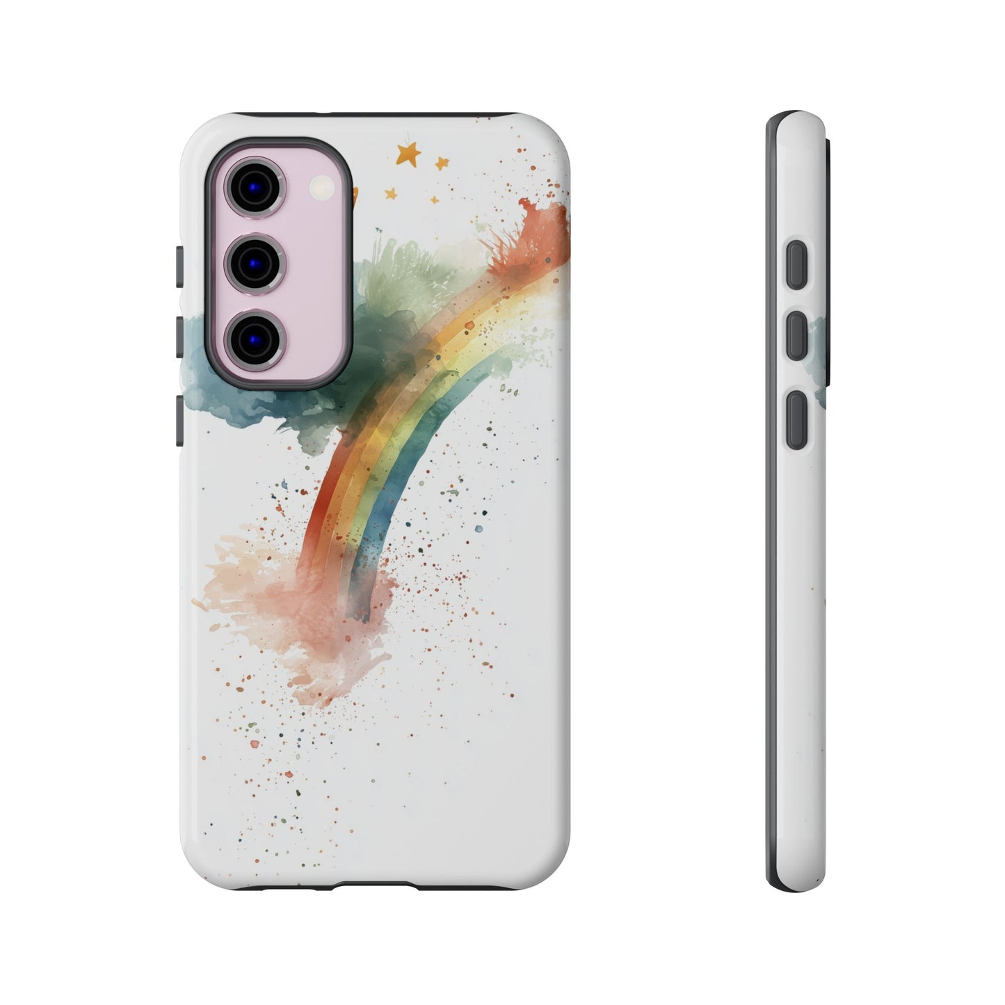 Mystic Splash Rainbow Watercolor Phone Case for iPhone, google Pixel & Samsung
