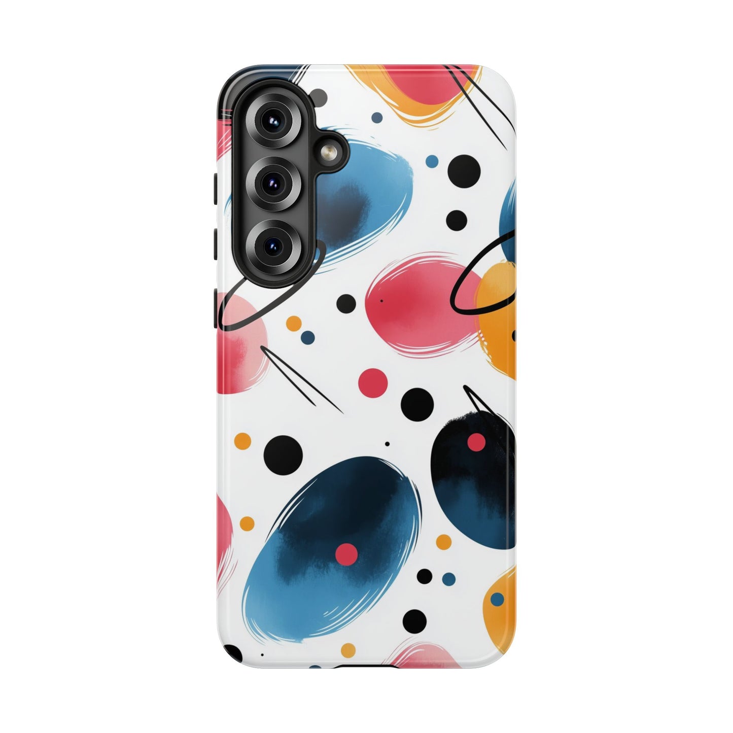 Retro Memphis Vibes – Abstract Art Phone Case for iPhone, google Pixel & Samsung