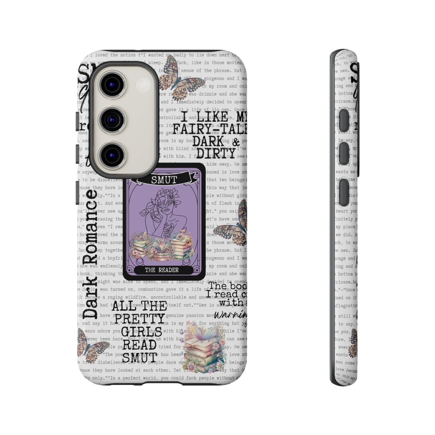 Smut Queen Phone Case β iPhone, Samsung & Google Pixel Cute Bookish Cover, Book Lover Gift