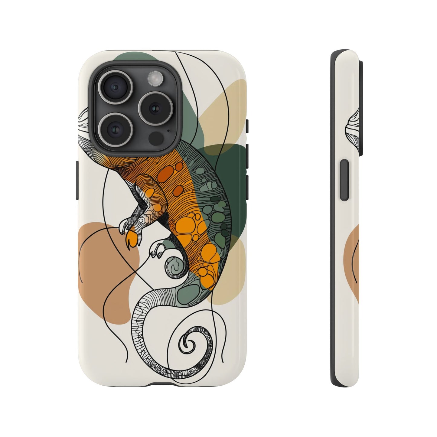 Chameleon Flow: The Art of Adaptation Phone Case for iPhone, Samsung & Pixel