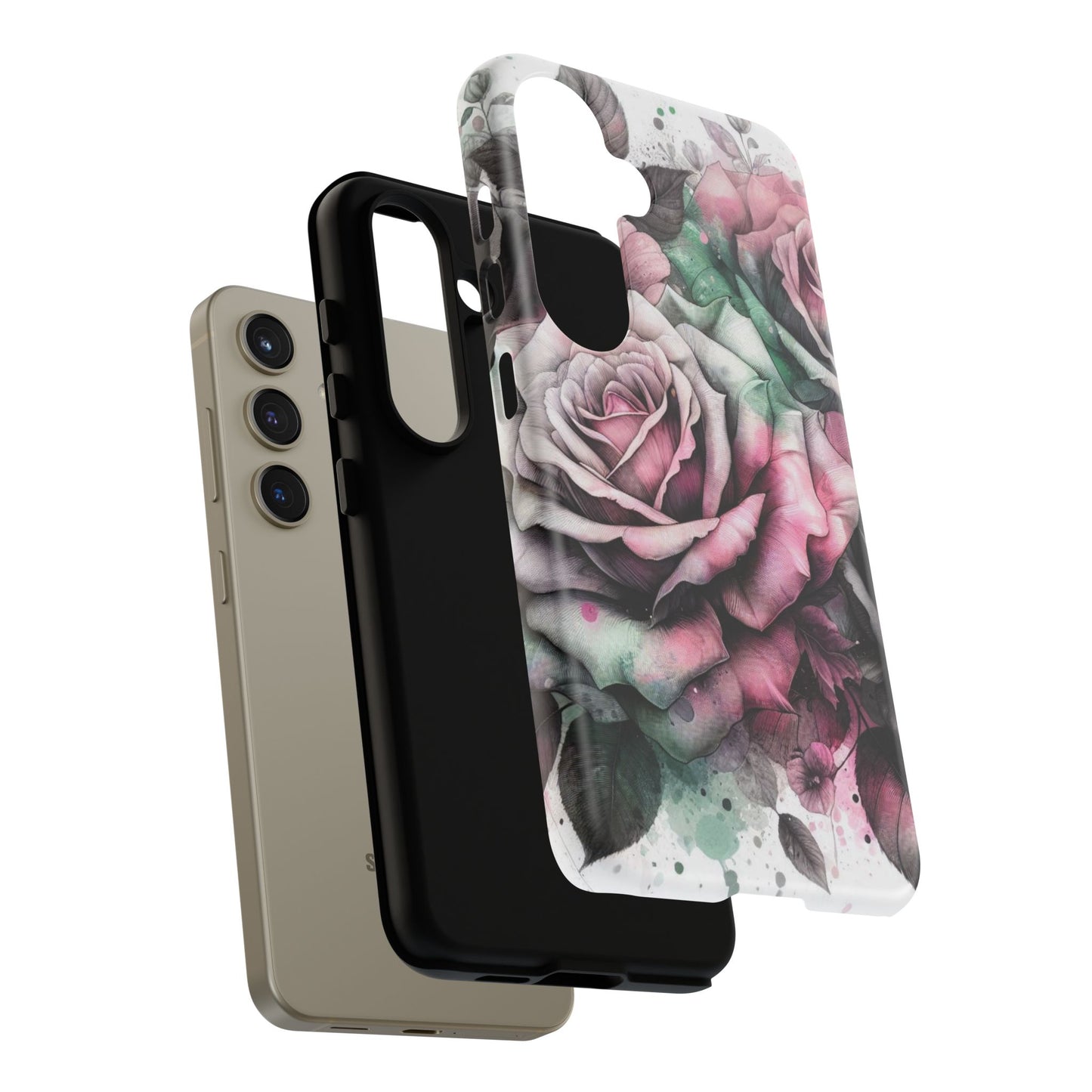 Rosy Romance Art Mobile Case