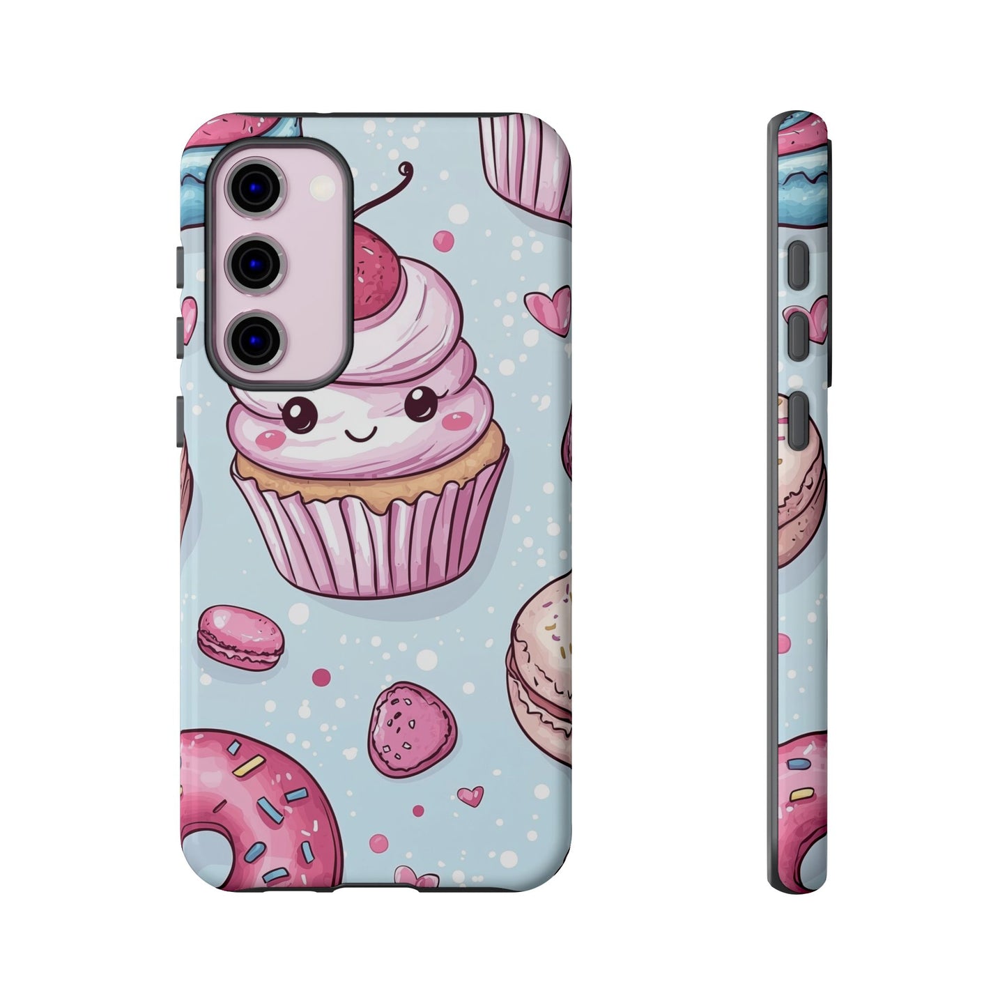 Kawaii Sweets: Adorable Dessert Anime Phone Case for iPhone, Samsung, Google Pixel