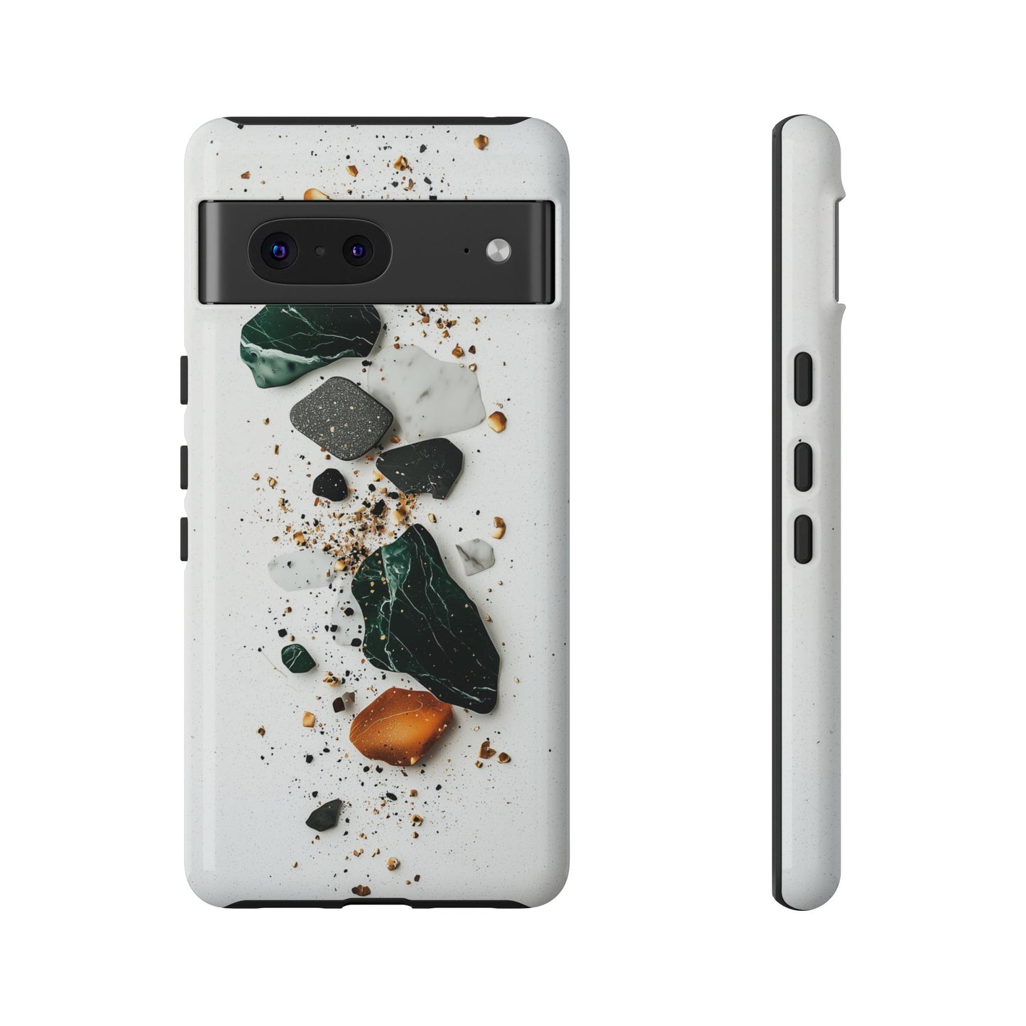 Modern Terrazzo Luxe – Fragment Art Phone Case for iPhone, google Pixel & Samsung