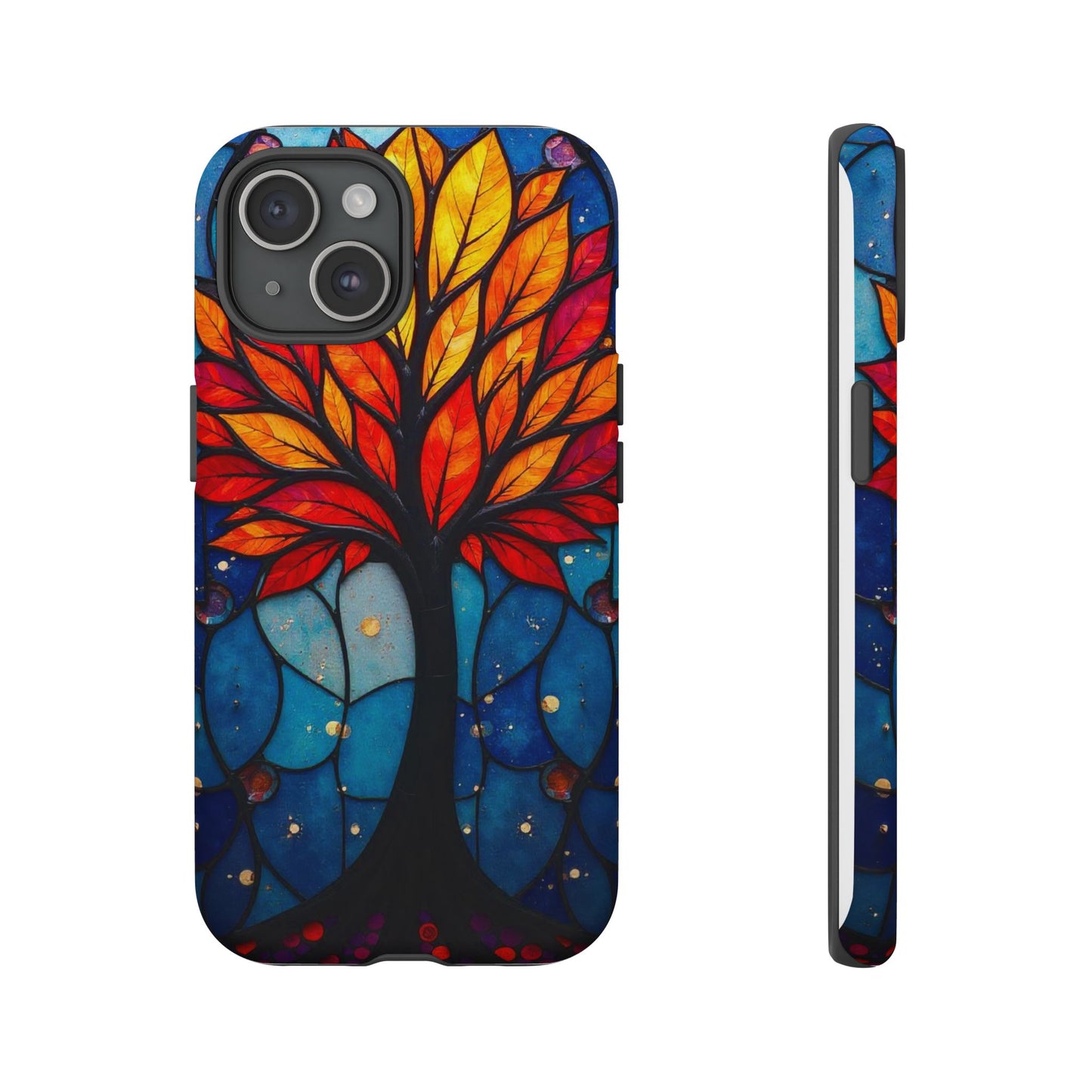 Stained Glass Tree: A Burst of Vibrant Elegance