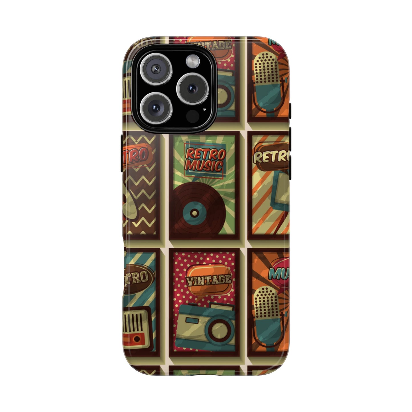 Retro Vintage Poster Phone Case β Aesthetic Nostalgic Design for iPhone, Samsung & Google Pixel