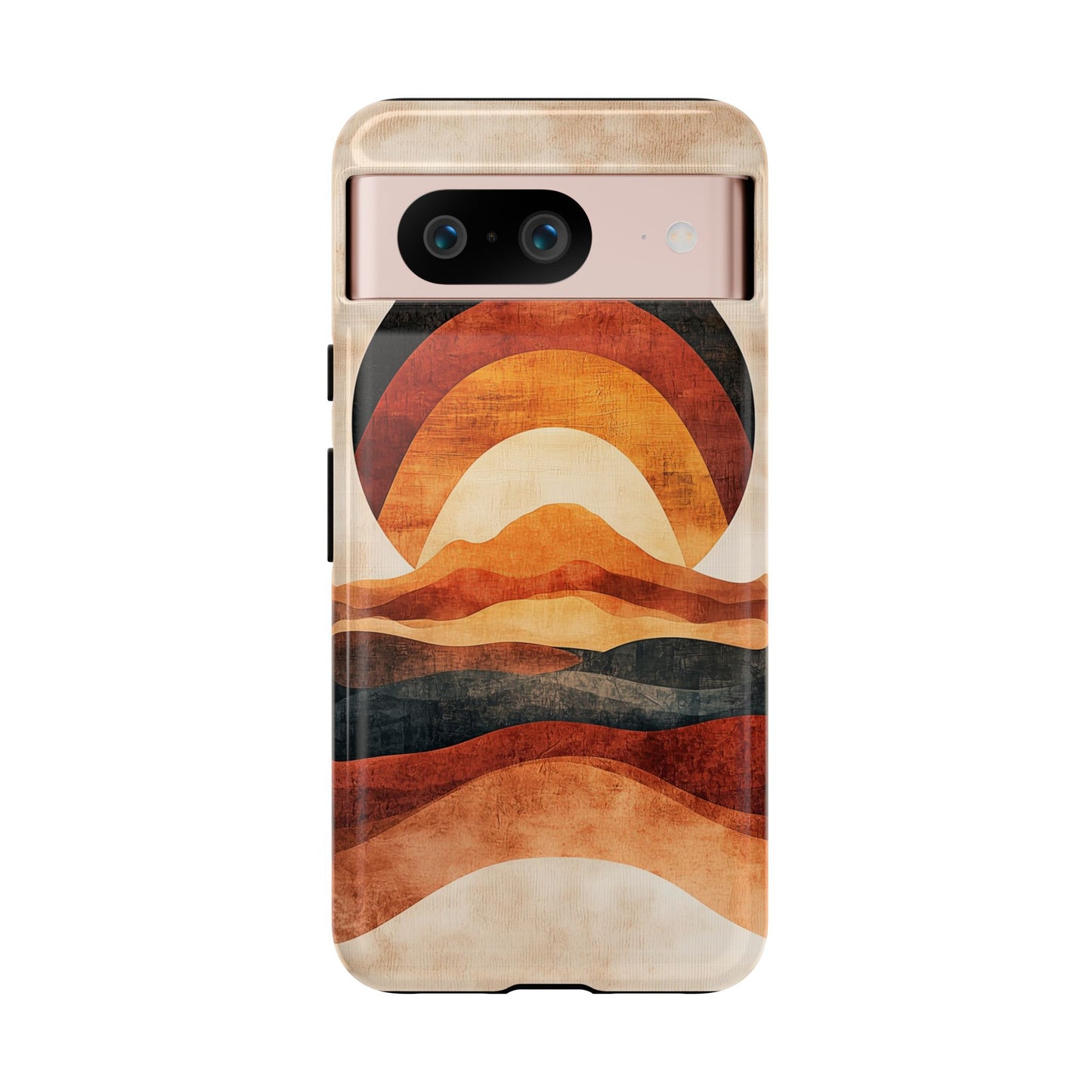 Boho Desert Sunrise Phone Case for iPhone, Pixel & Samsung