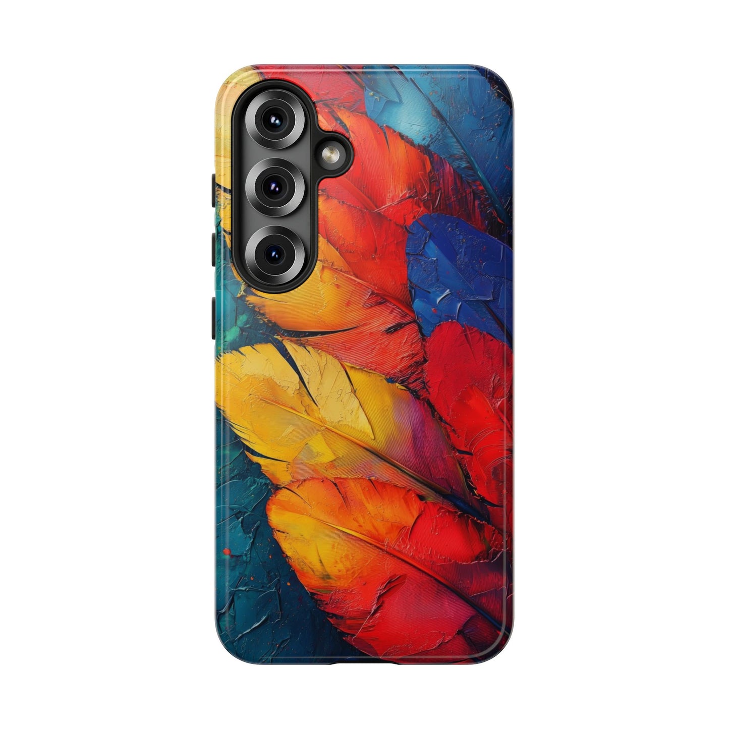 Tropical Macaw Feather Phone Case for iPhone, Samsung & Google Pixel