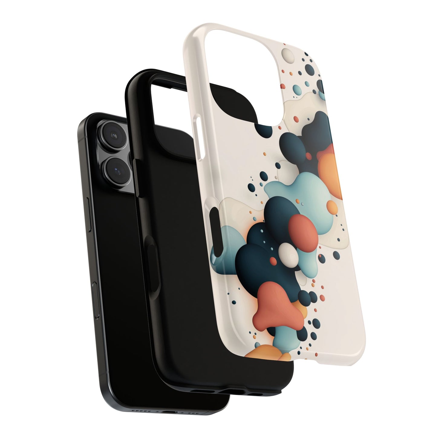 Bubble Rush – Abstract Burst Phone Case for iPhone, Samsung & Pixel