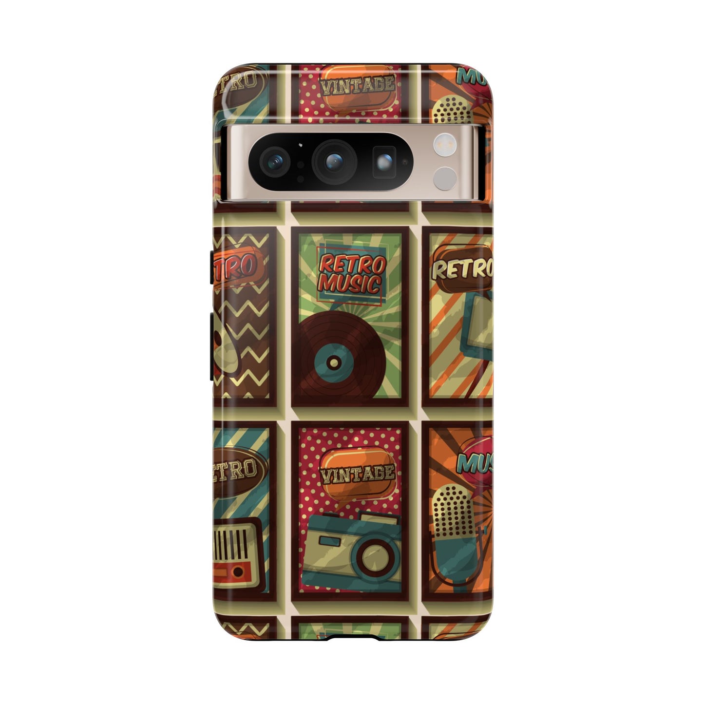 Retro Vintage Poster Phone Case β Aesthetic Nostalgic Design for iPhone, Samsung & Google Pixel
