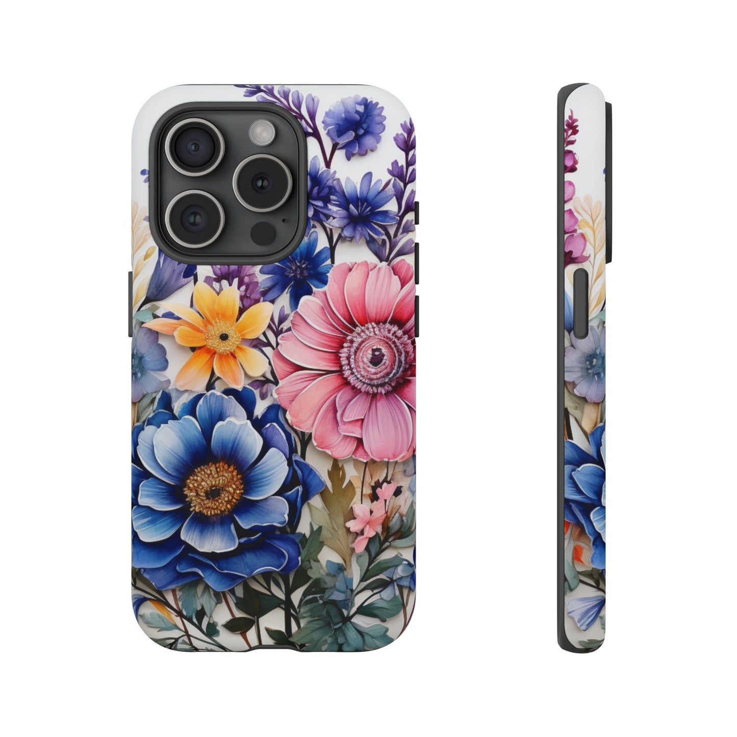 Elegant Floral Bouquet Mobile Case – Vibrant Botanical Art