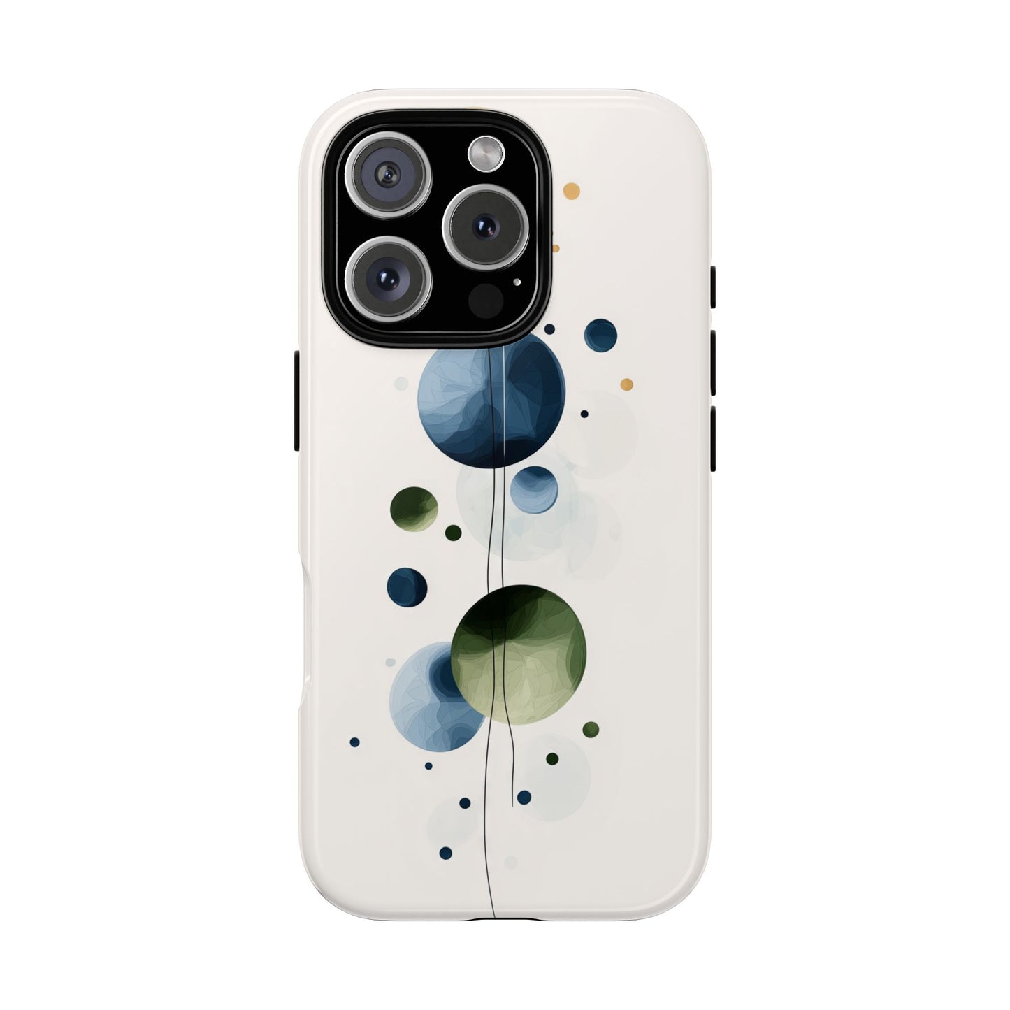 Orbit Bloom – Abstract Bubble Art Phone Case for iPhone, Samsung & Pixel